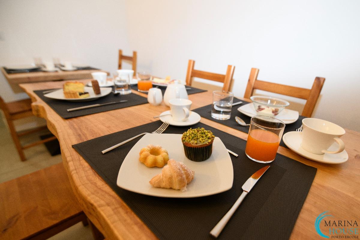 La colazione di MARINA HOUSE PORTO ERCOLE