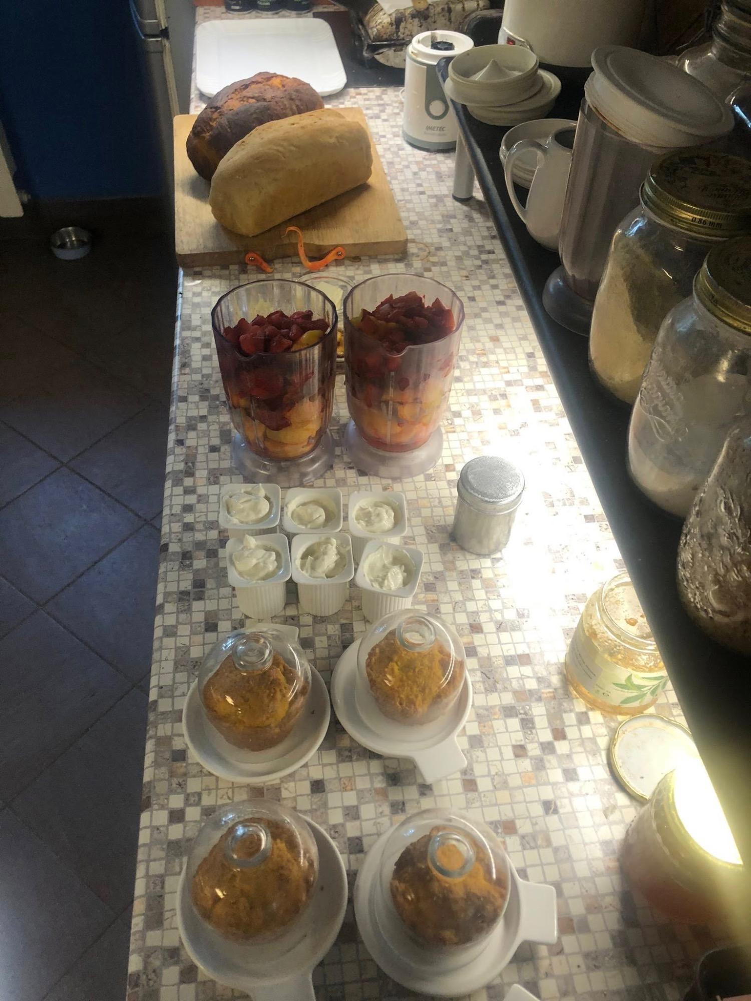 La colazione di LE AMORINE WHITE HOUSE