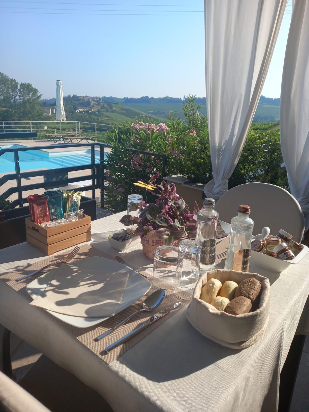 La colazione di VILLA CRISTINA SUITE