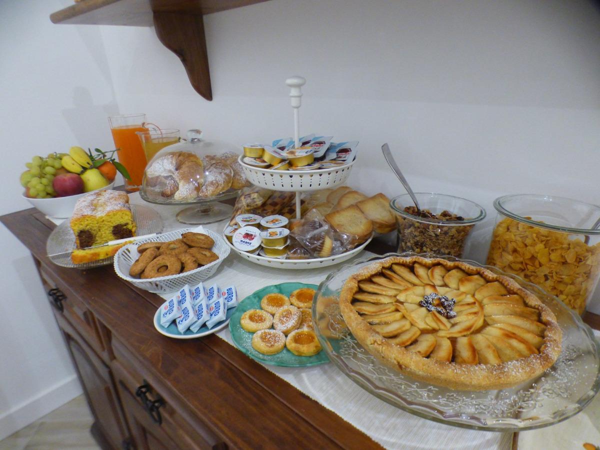 La colazione di B&B IL VIALETTO