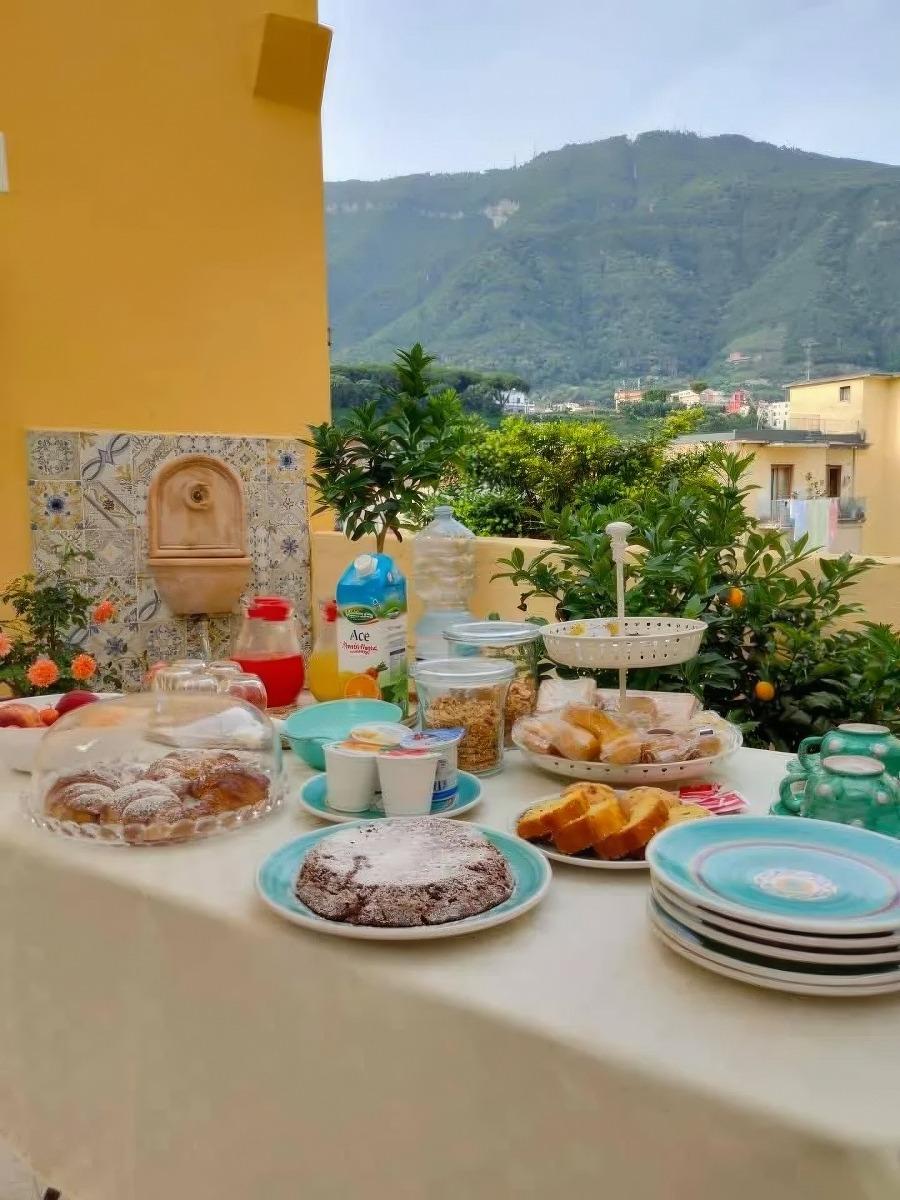 La colazione di B&B IL VIALETTO