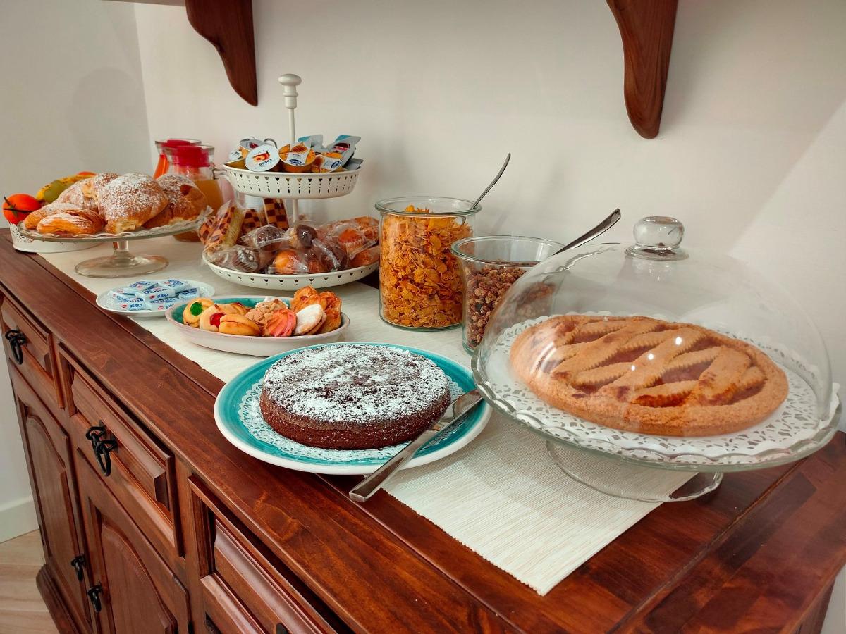 La colazione di B&B IL VIALETTO