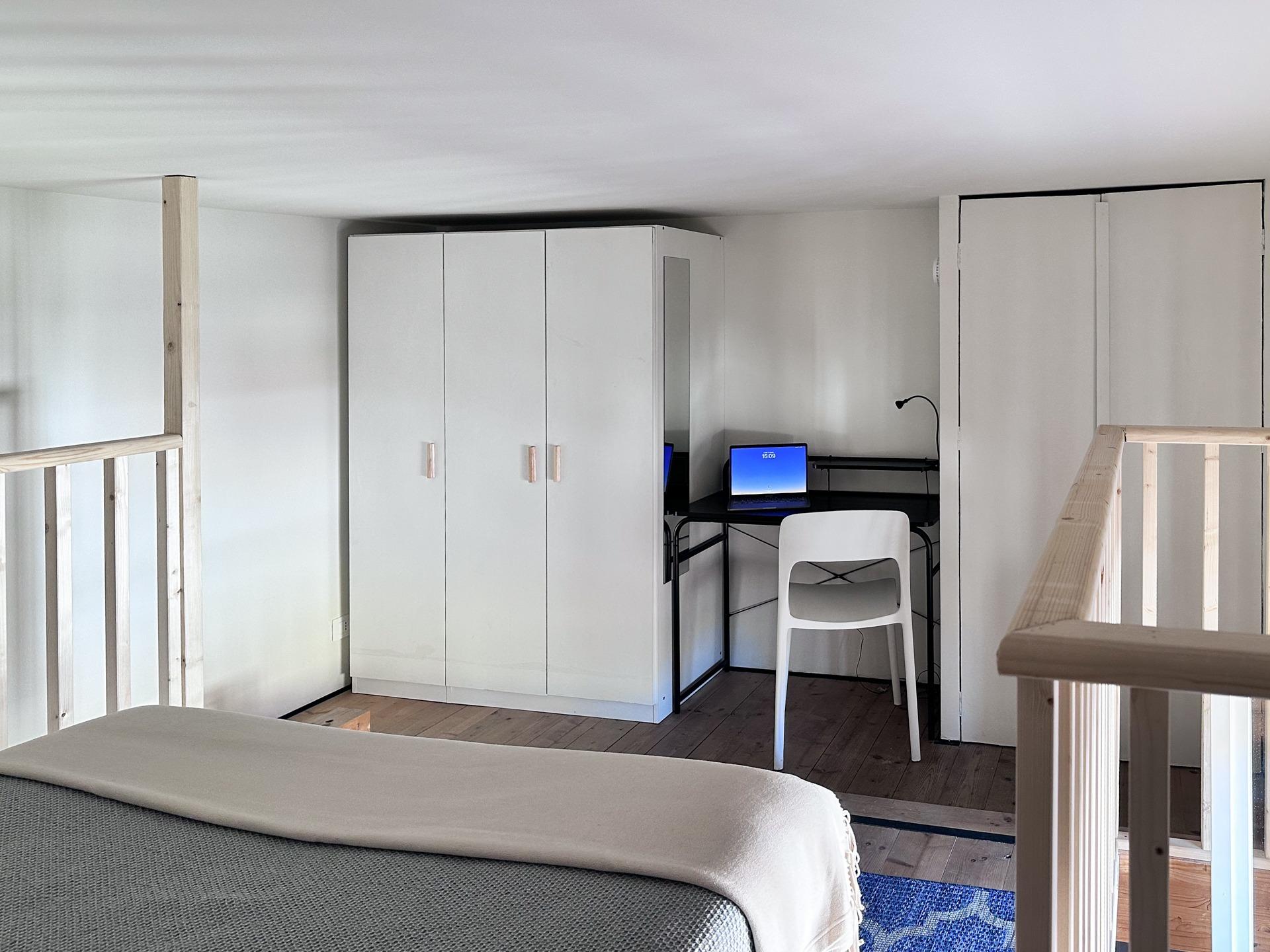 Camera matrimoniale soppalcata