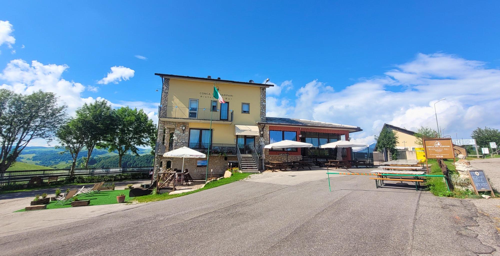 Il ristorante di CONCA DEI PARPARI RISTORANTE ALLOGGIO