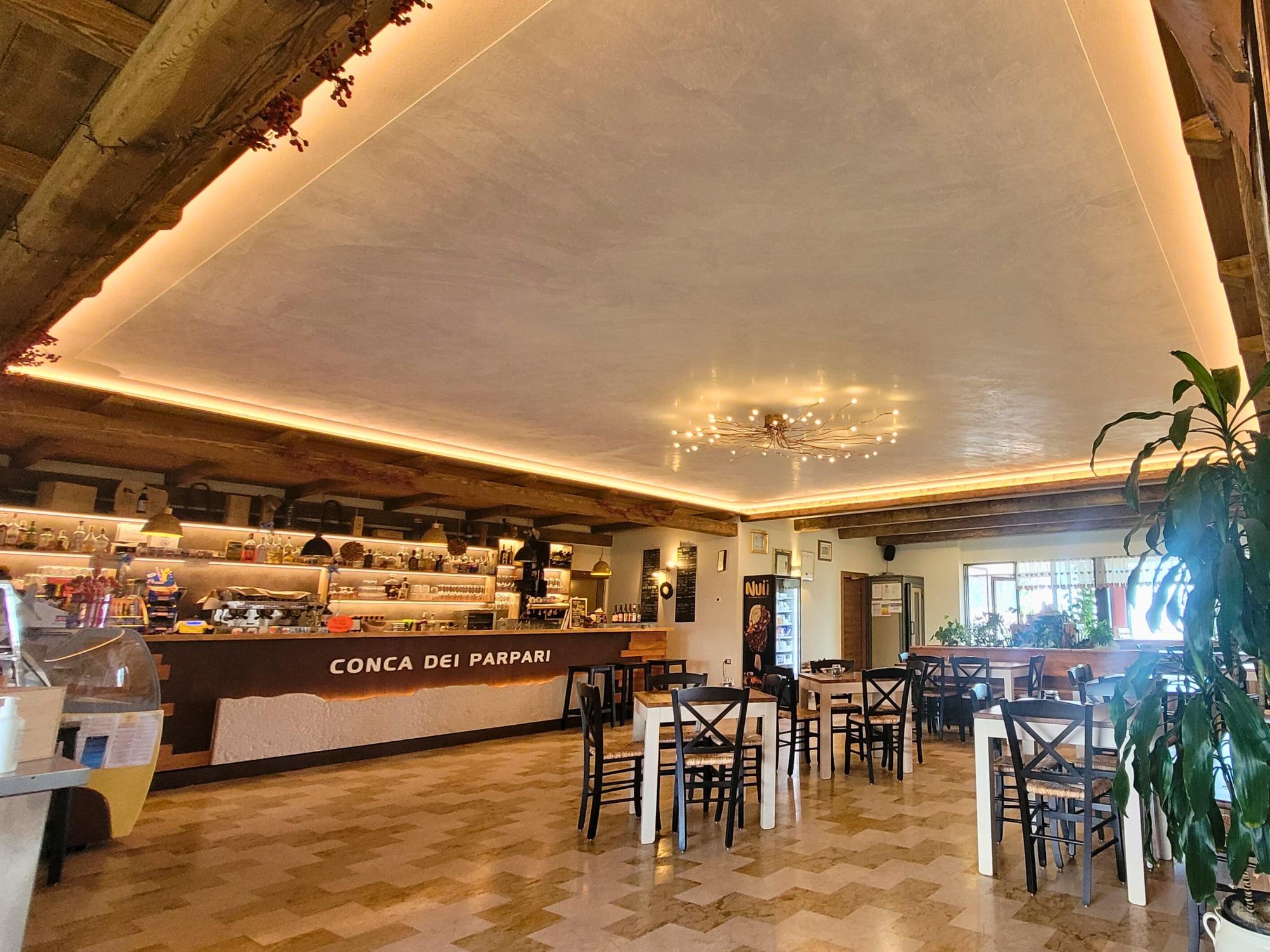 Il ristorante di CONCA DEI PARPARI RISTORANTE ALLOGGIO