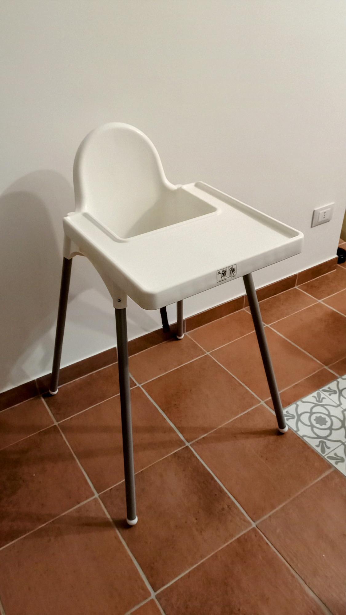 Seggiolone per bambini a disposizione