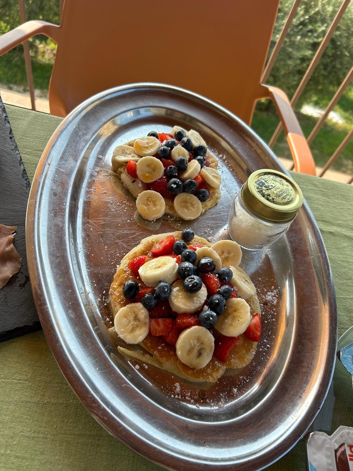 La colazione di LA TERRAZZA IN COLLINA