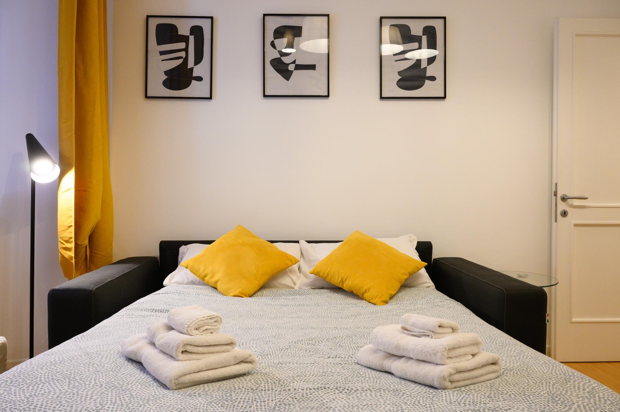 Toto Vatican Suite - Soggiorno con divano letto