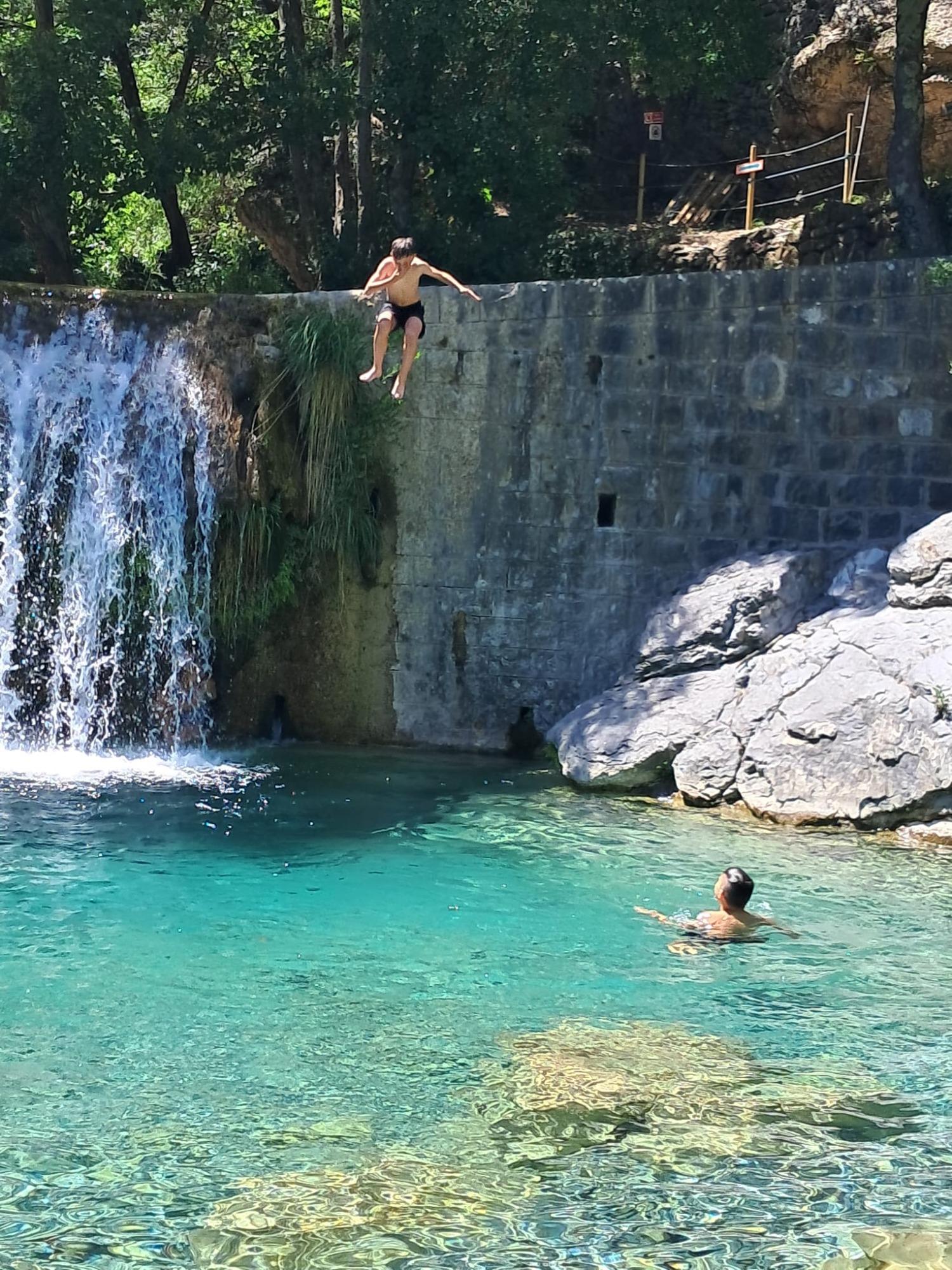 Laghetti rio Barbaira Rocchetta Nervina