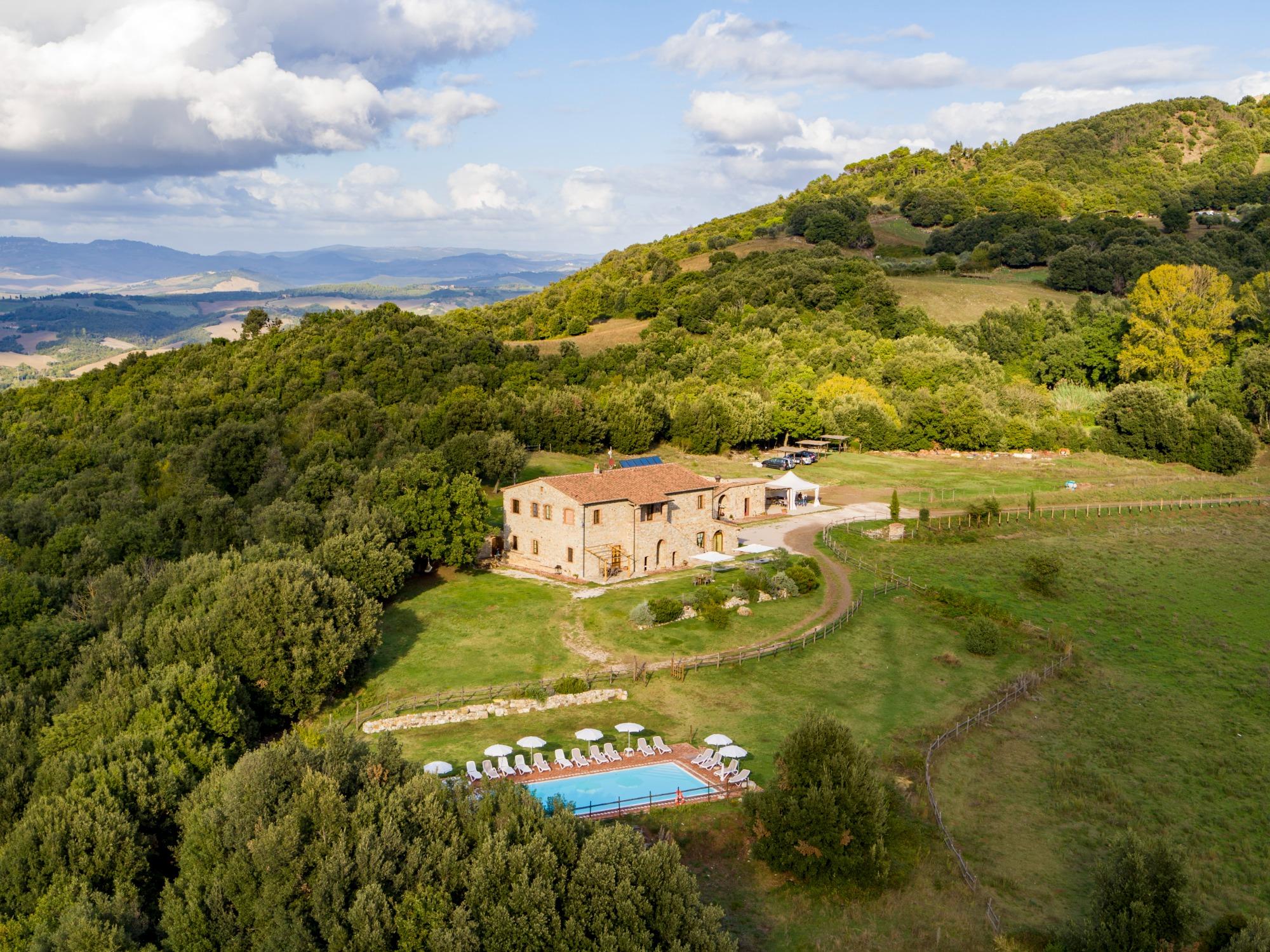 Panoramica dell'agriturismo
