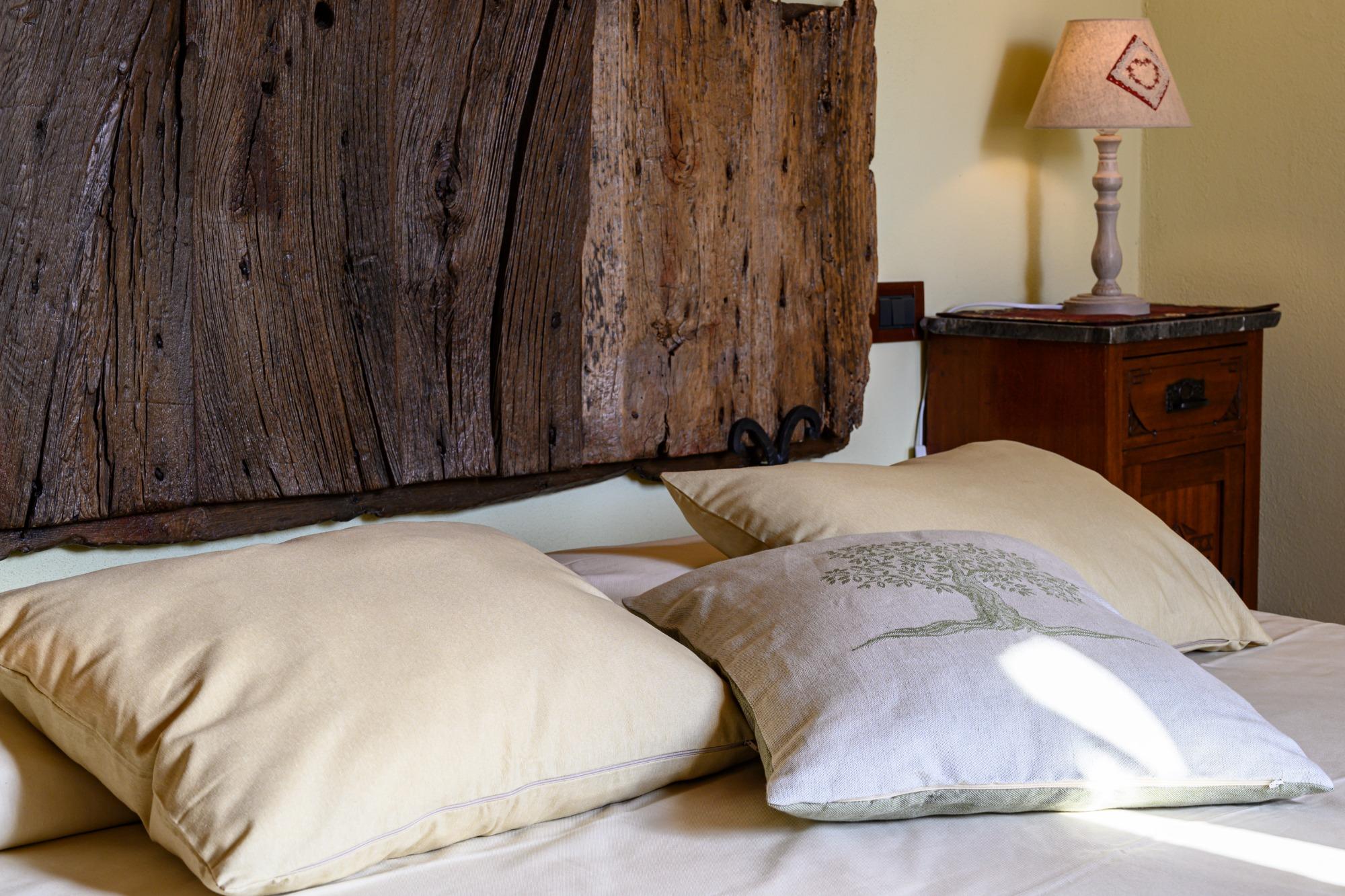 Particolare camera verde