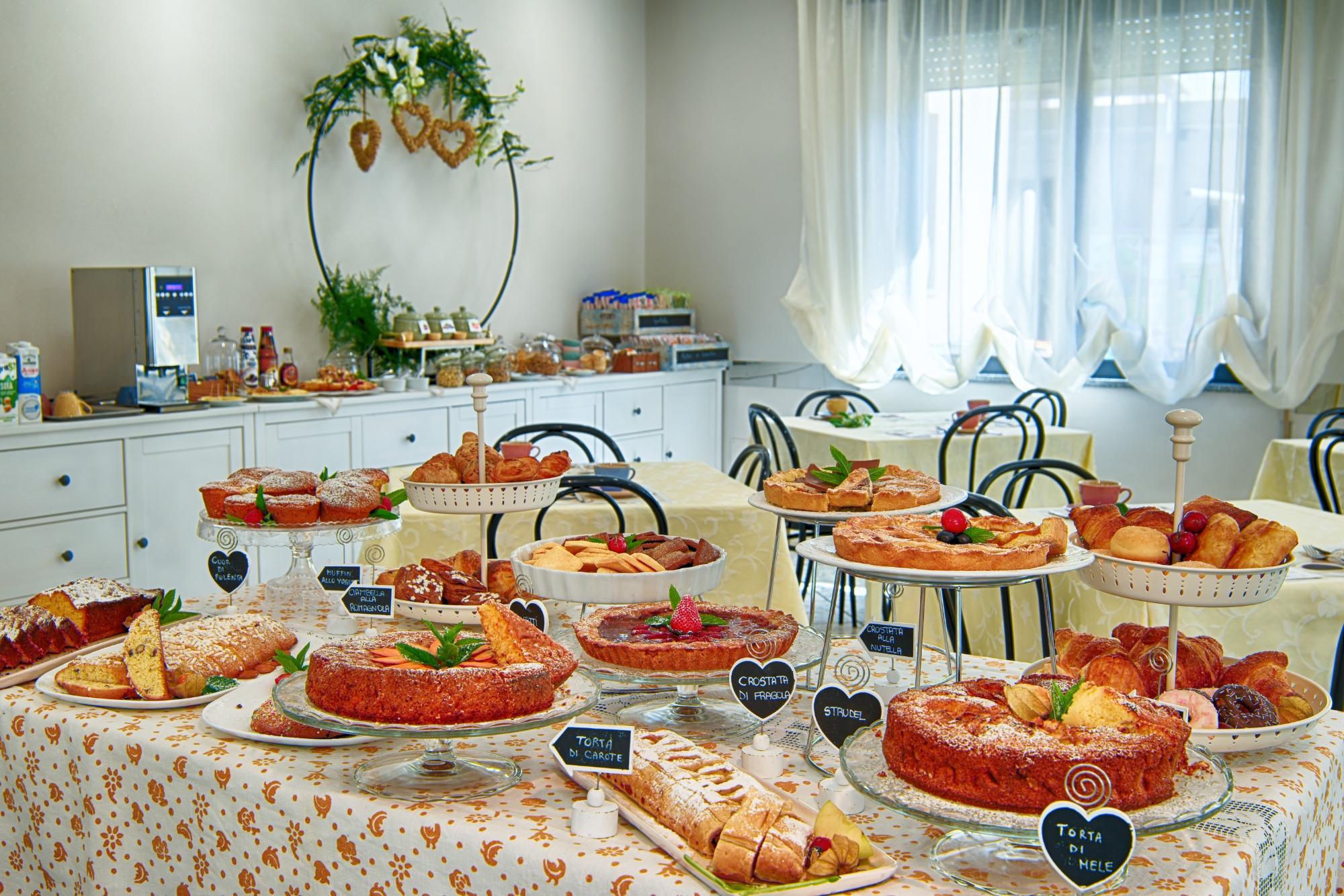 La colazione di HOTEL VILLA ZAVATTA
