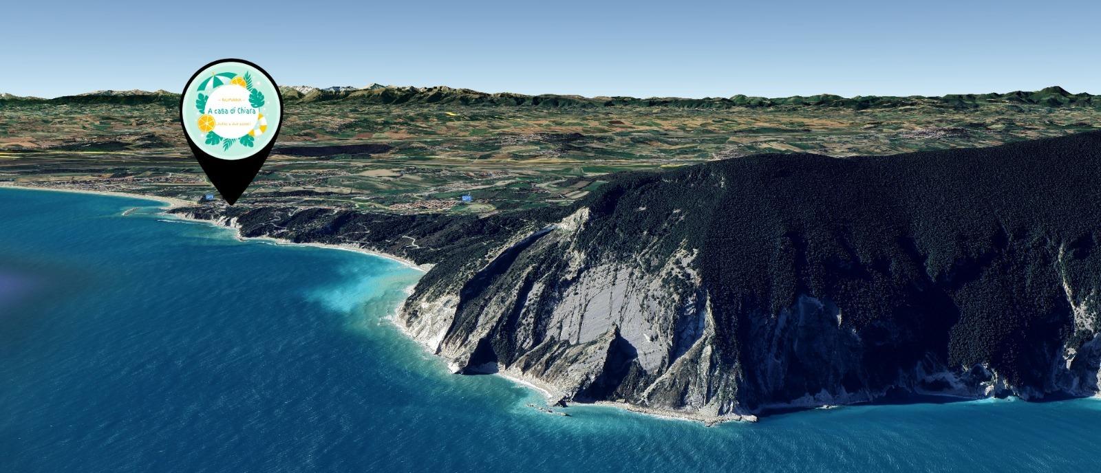 A Casa di Chiara, al centro della Riviera del Conero