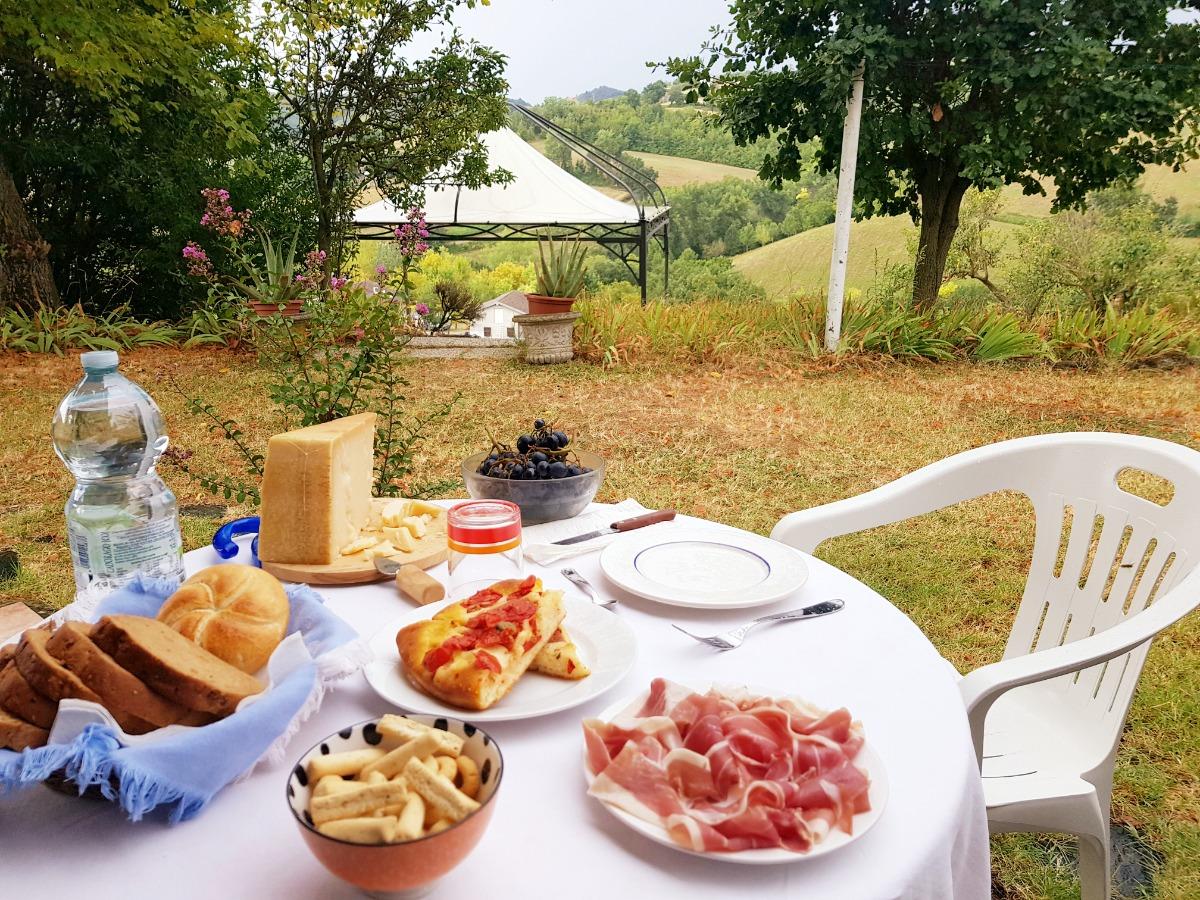 GOURMET breakfast with typical local products
