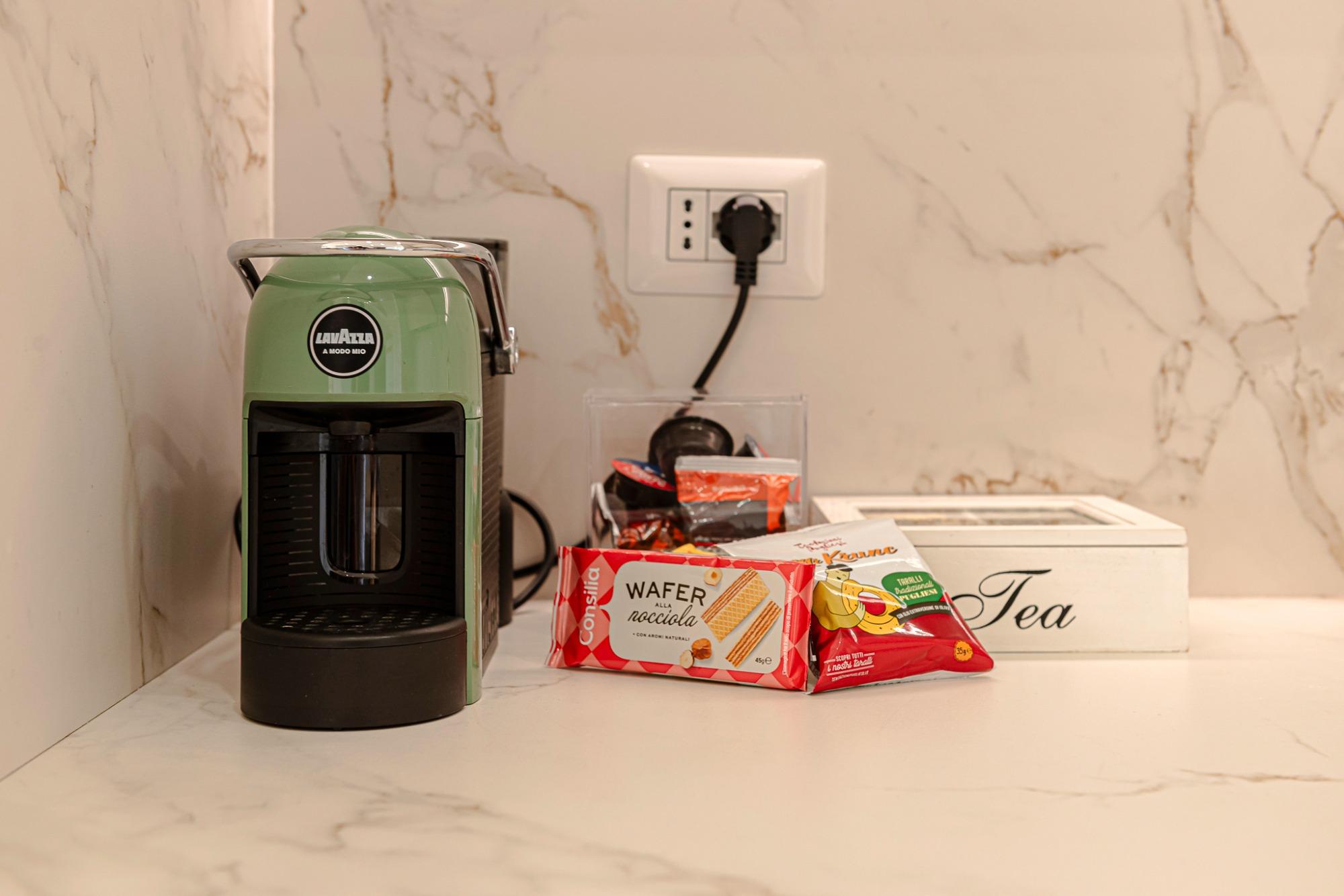 Macchinetta del caffè con cialde