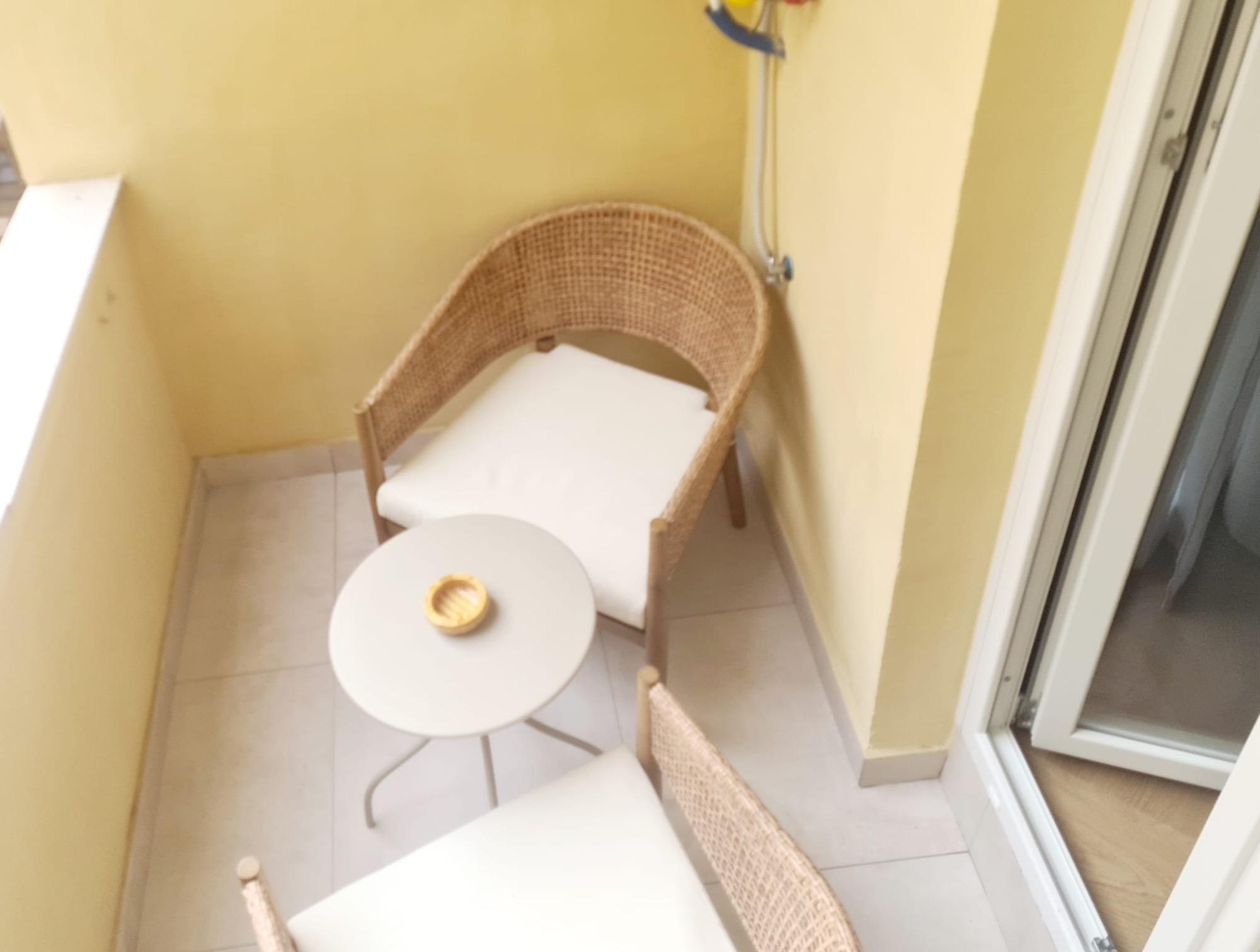 Balcone vista cortile