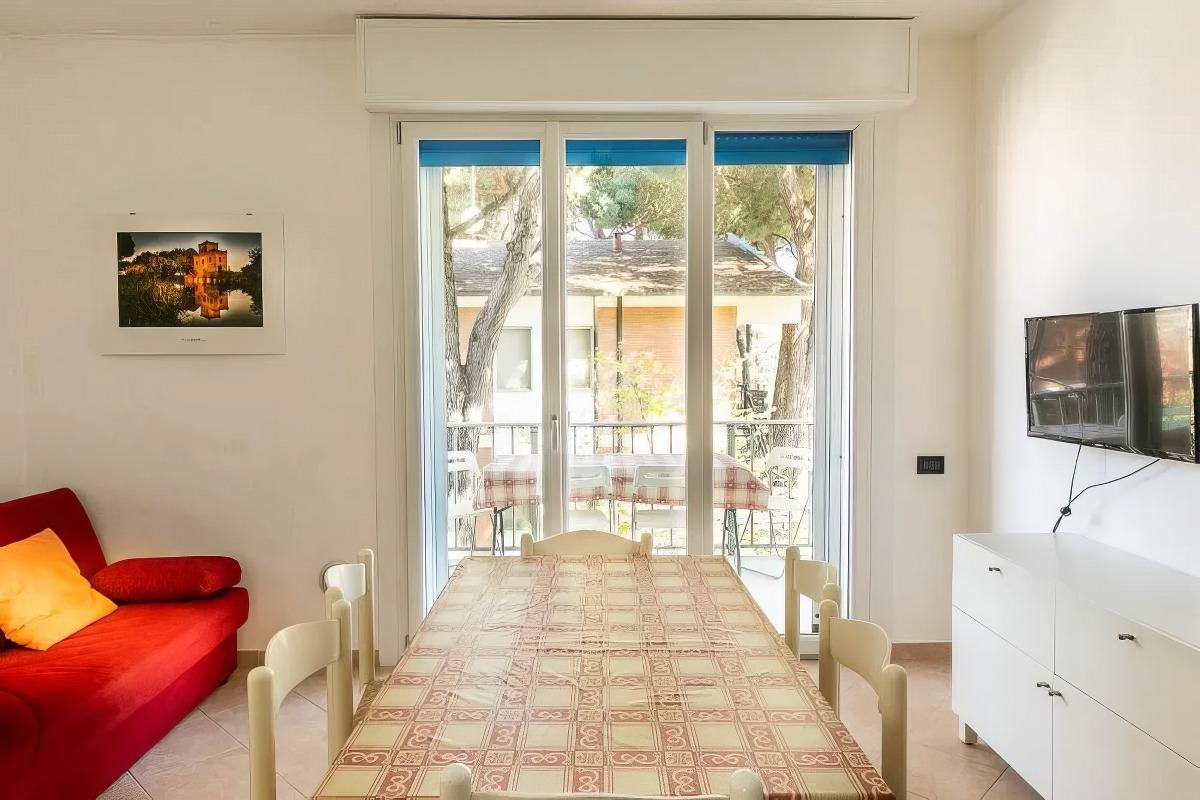 Soggiorno con angolo cottura - Appartamento 6