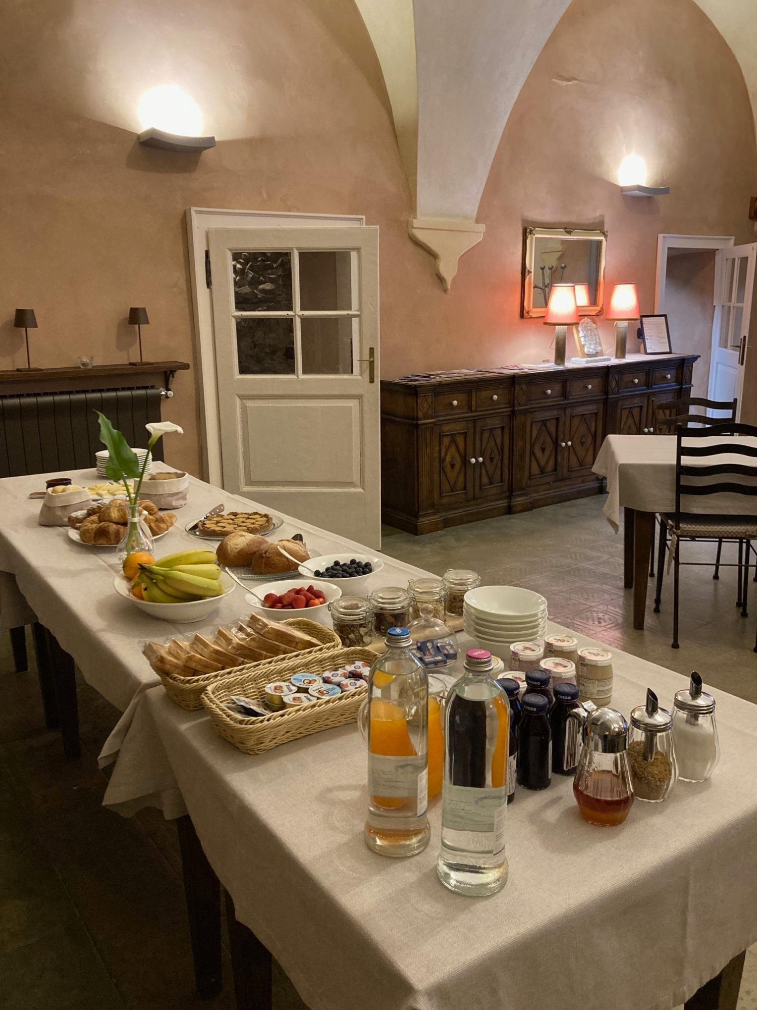 La colazione di FORESTERIA ANTICA FARMACIA