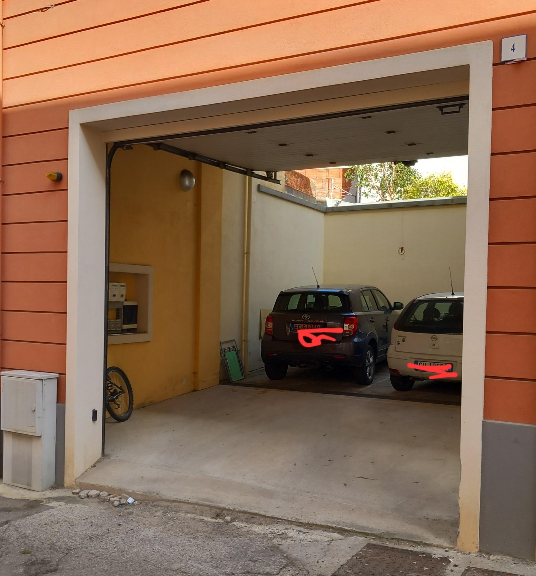 Ingresso del parcheggio