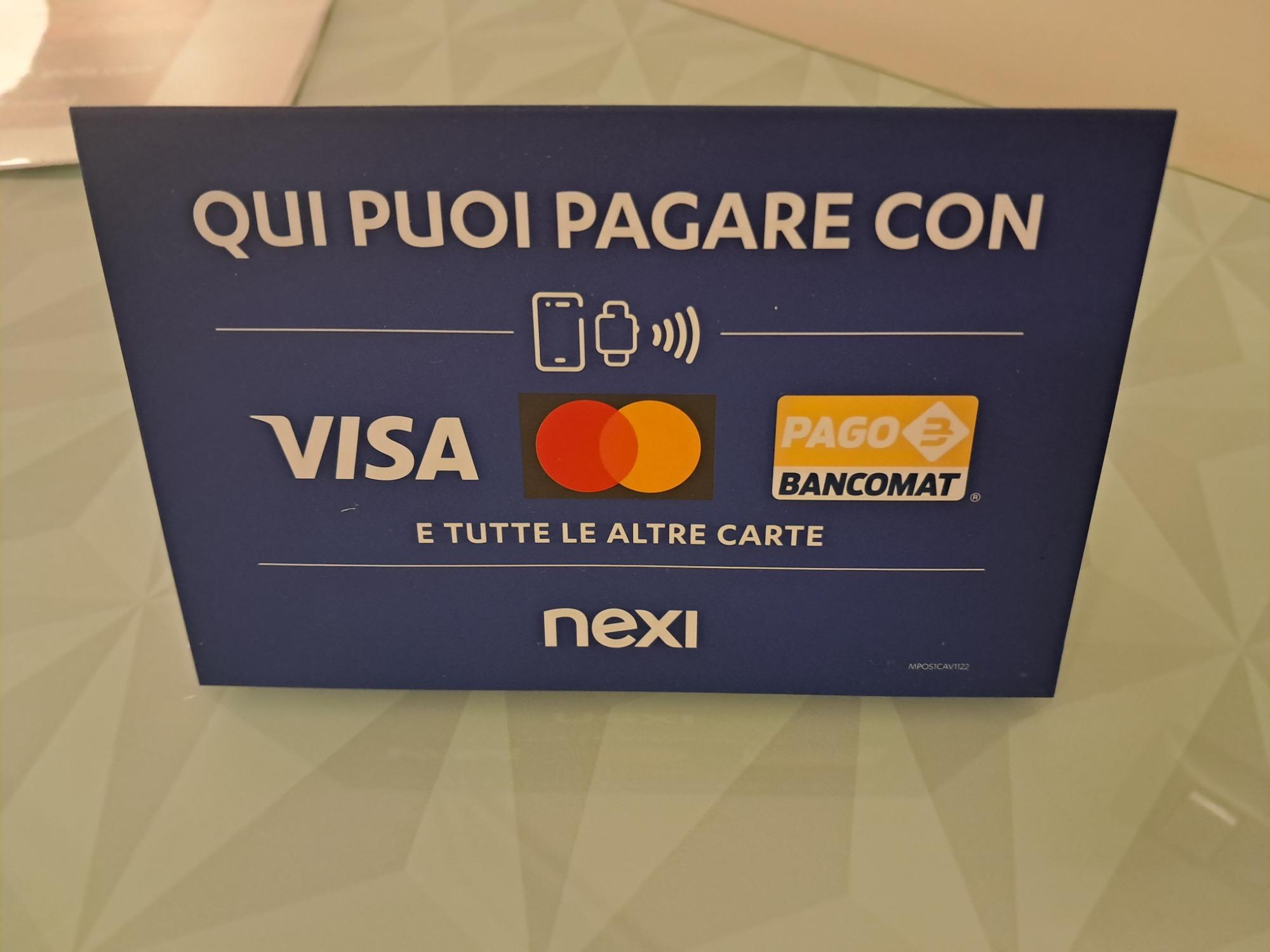 metodo di pagamento