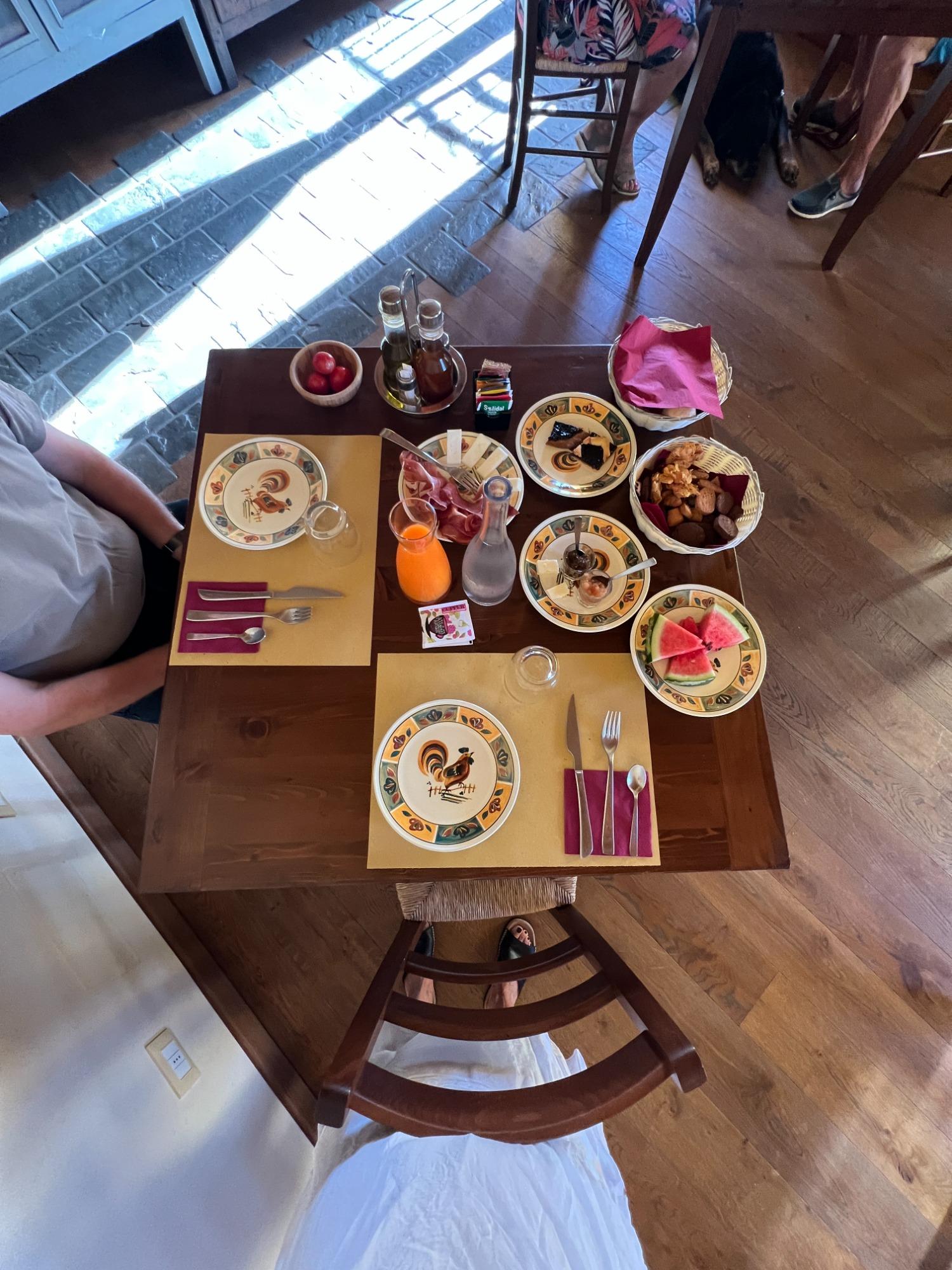 La colazione di AGRITURISMO LE CEREGNE BIO