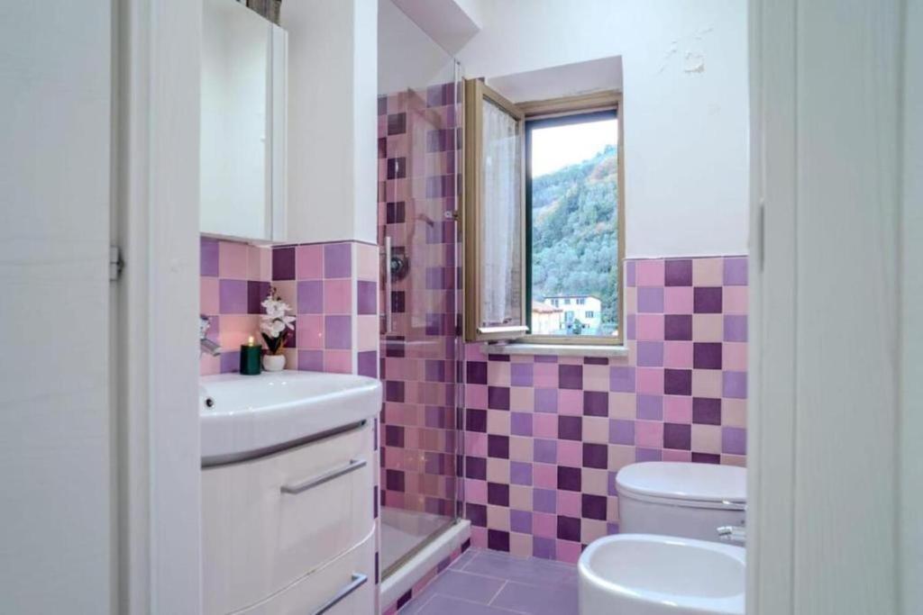 la toilette con la doccia