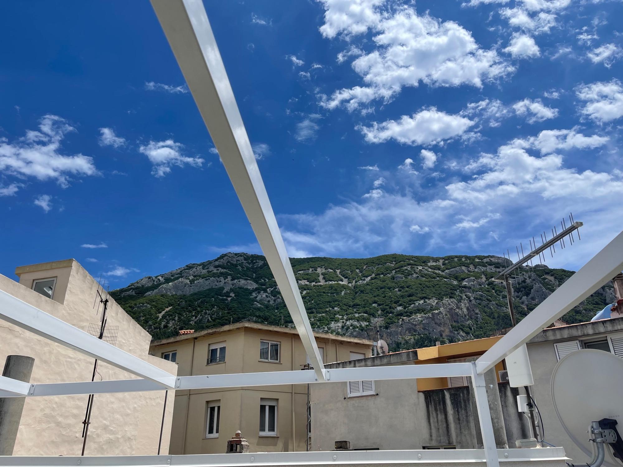 Vista terrazza comune ultimo piano