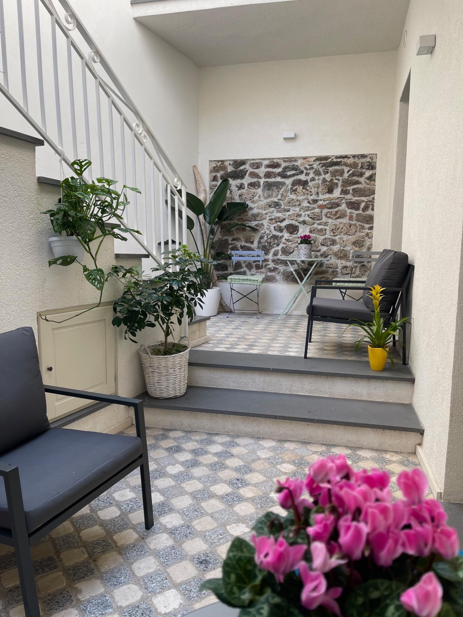 Vista cortile interno piano terra