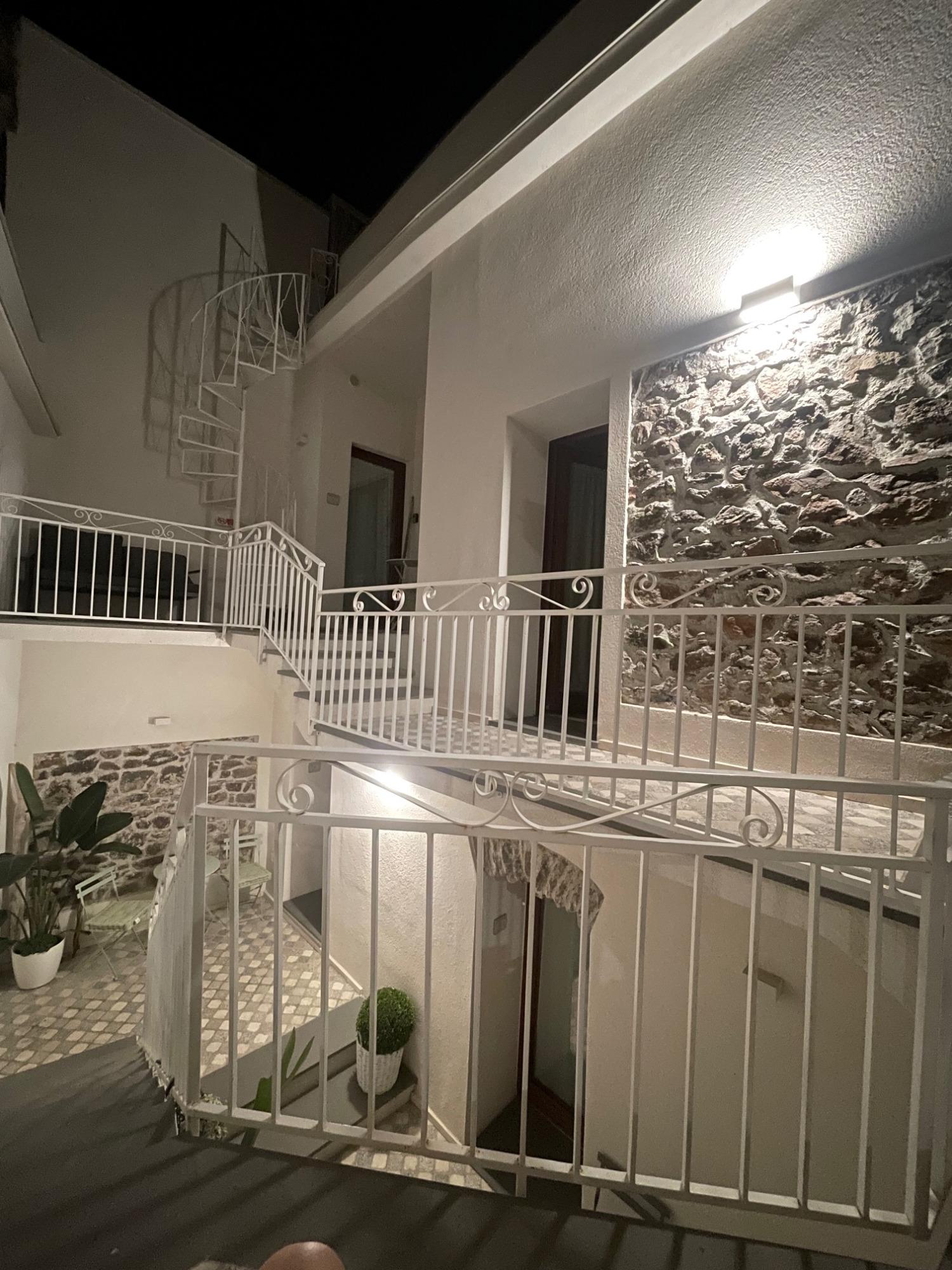 Vista facciata interna struttura