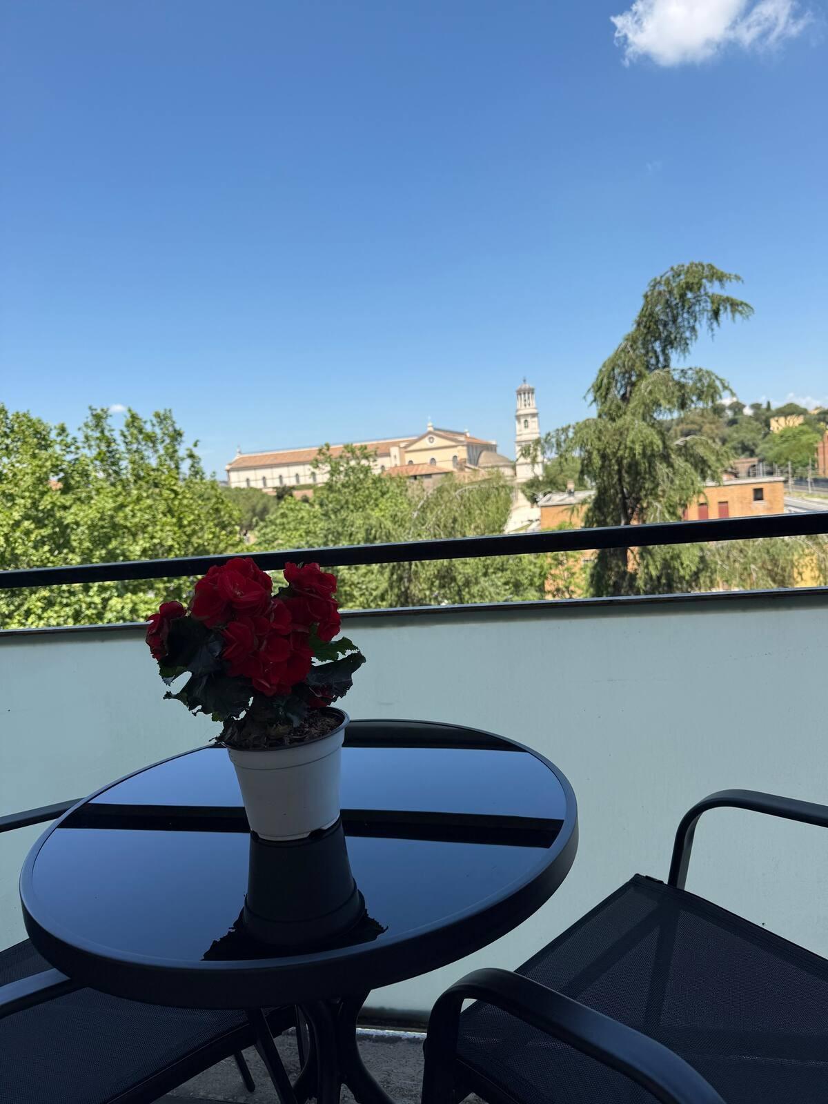 Balcone della seconda camera da letto