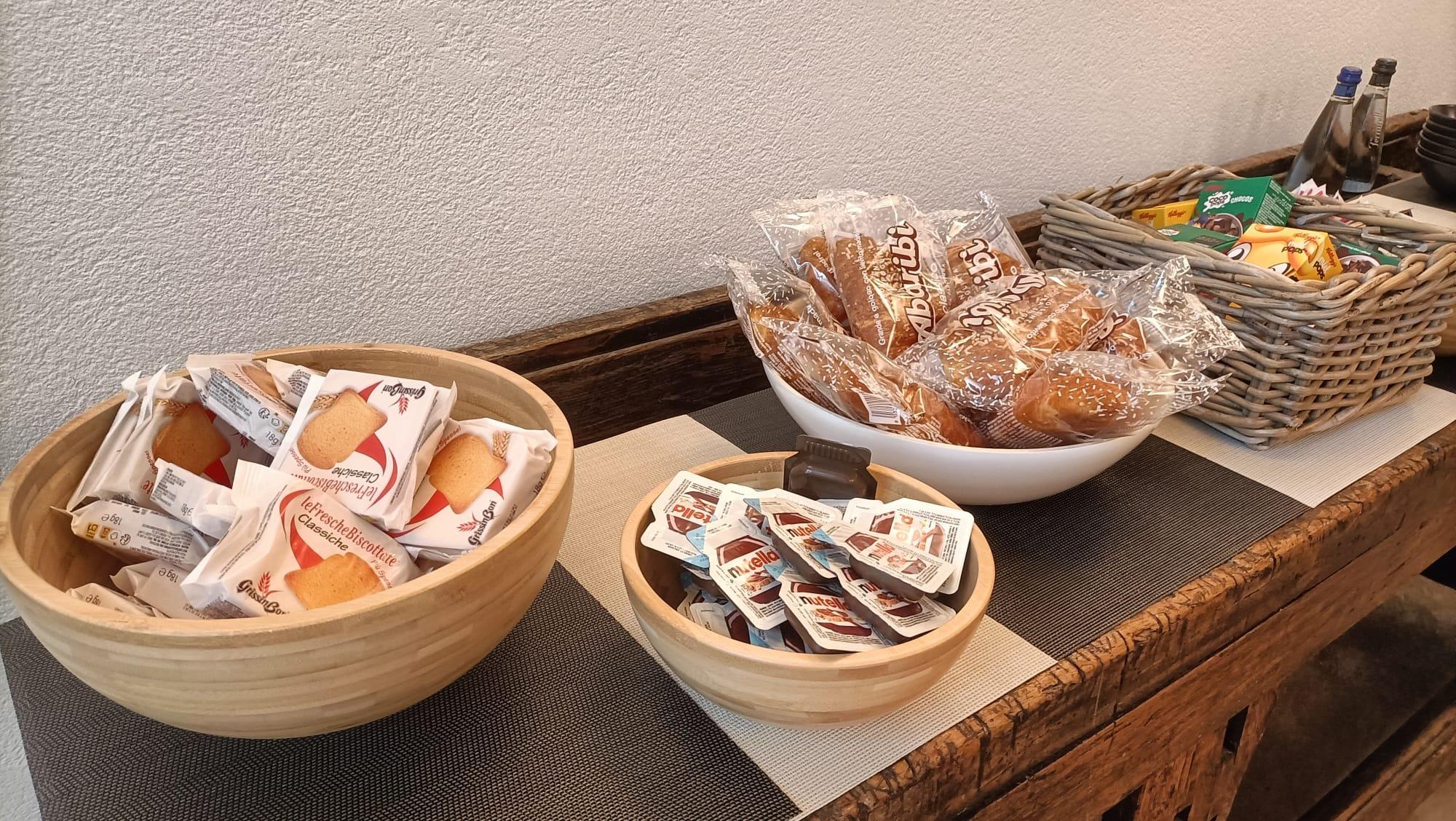 La colazione di B&B BORGO TRE CASE