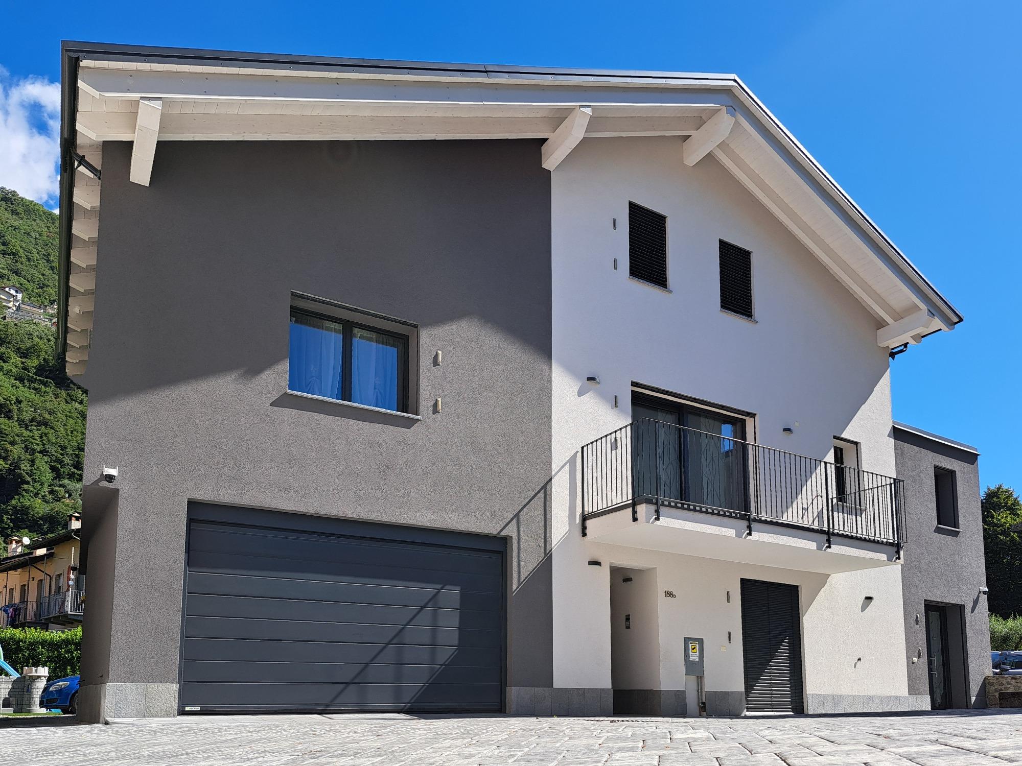 Vista esterna della casa