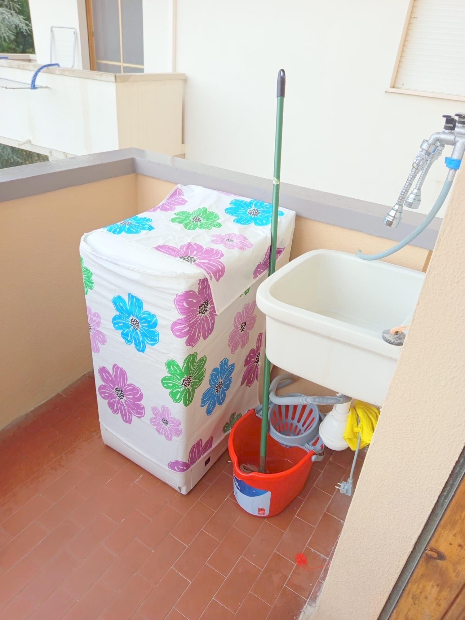 Rosa Blu House Pisa - Balcone Lavatrice