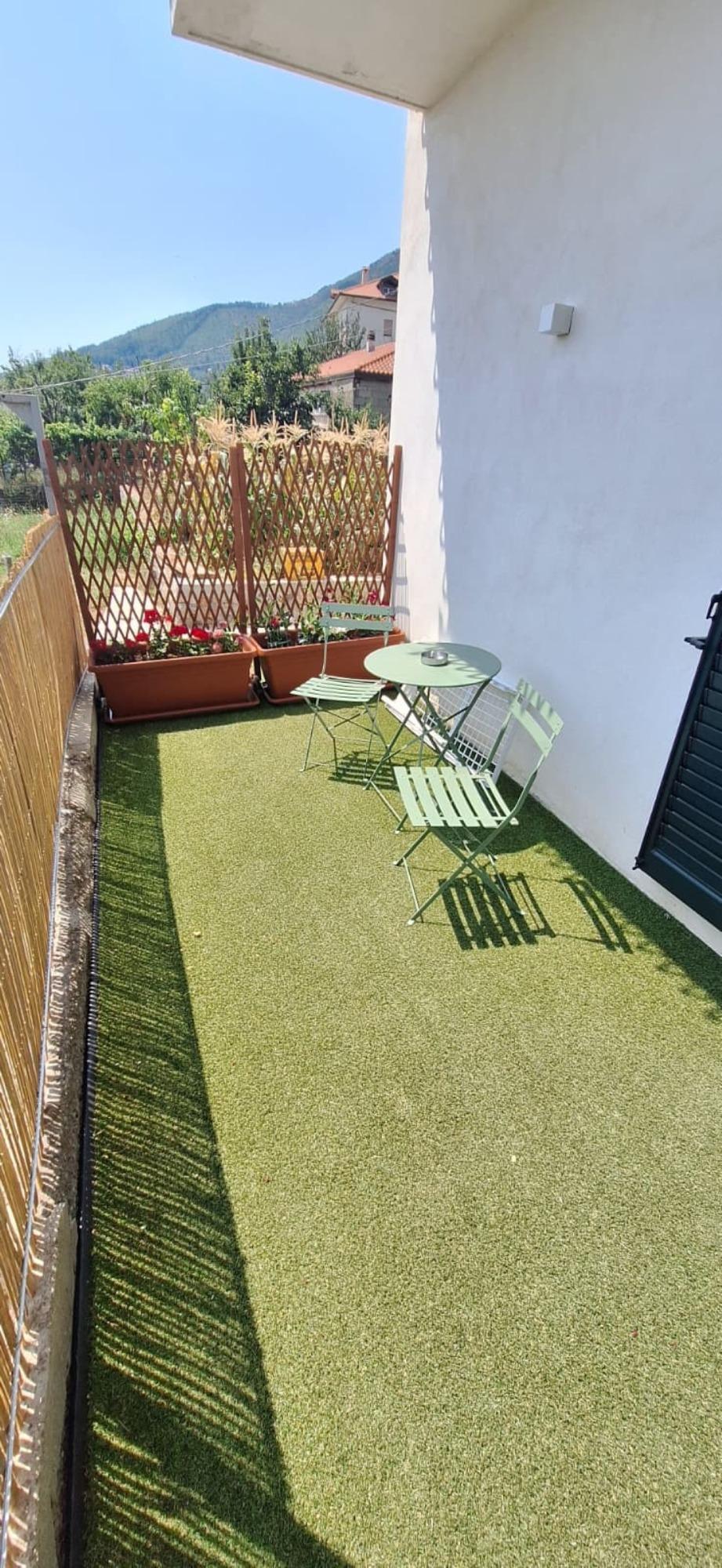 Private outdoor area of the room