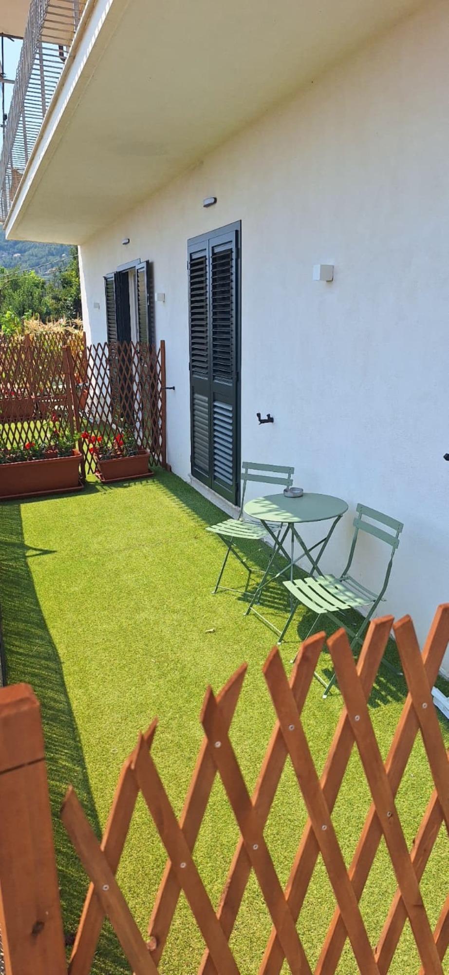 Private outdoor area of the room