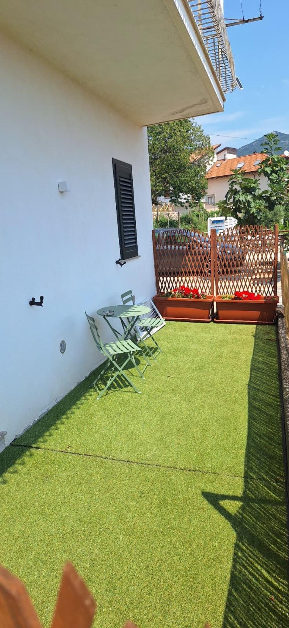 Private outdoor area of the room