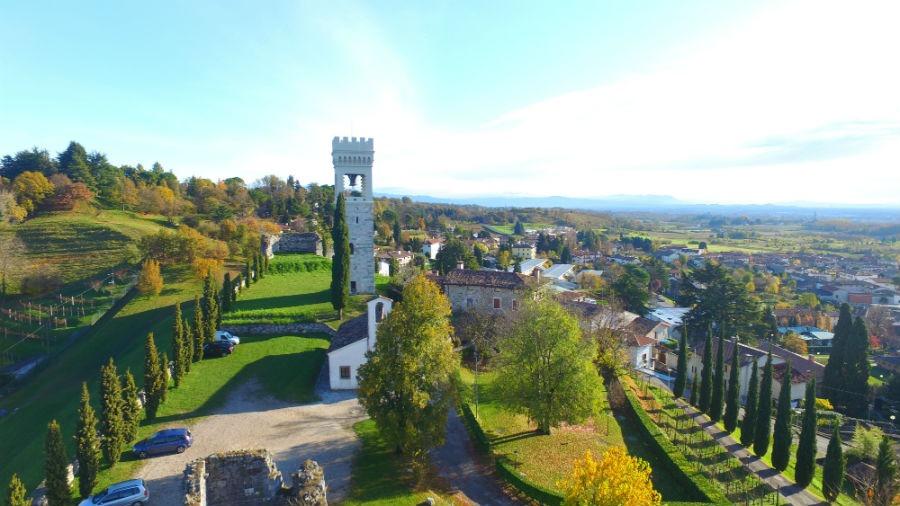 Resti del castello di Fagagna