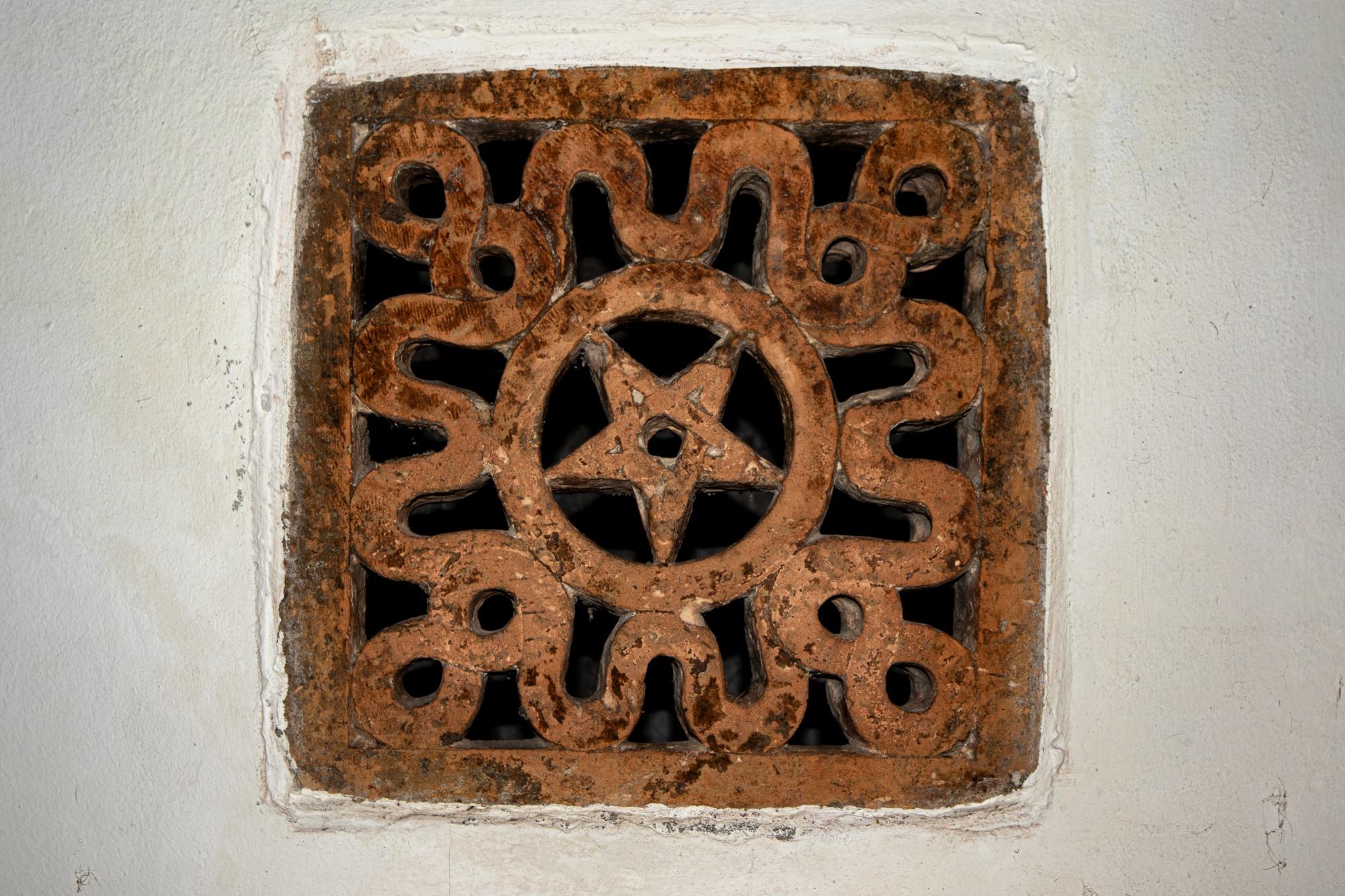 Particolare presa d'aria all'ingresso