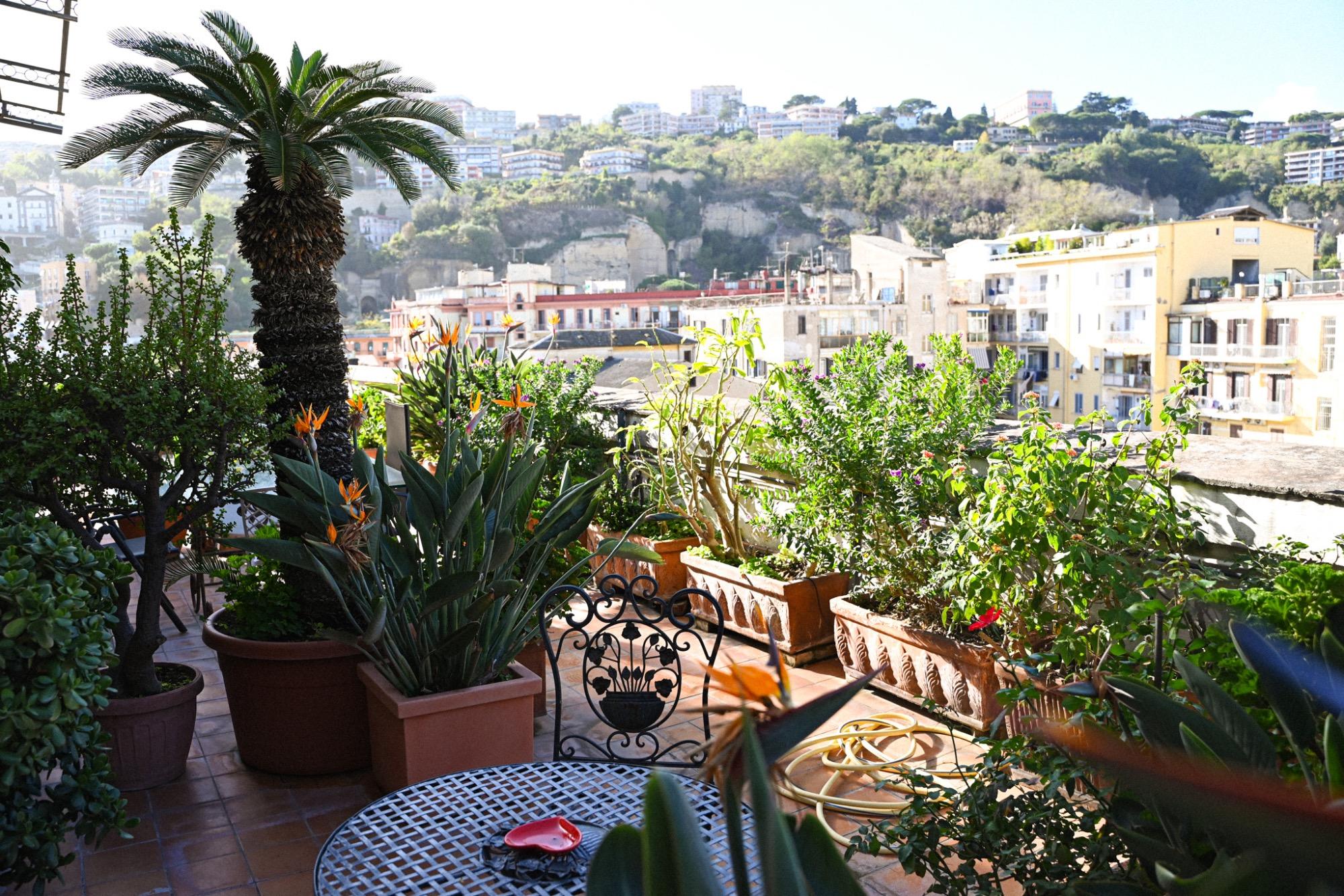 terrazzo privato della singola