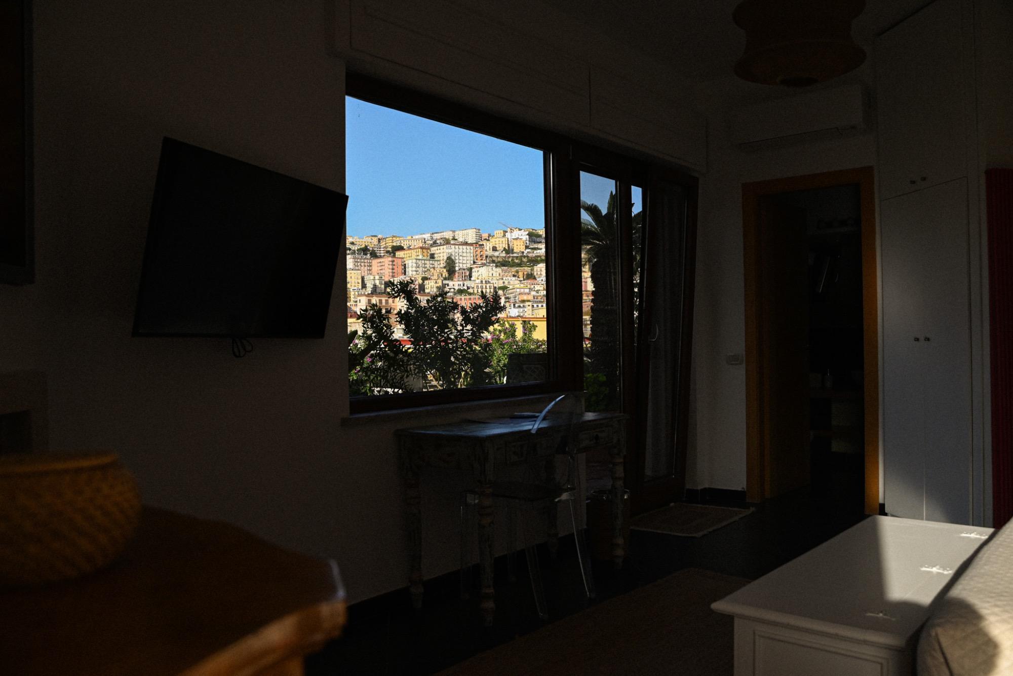 dettaglio vista dalla suite