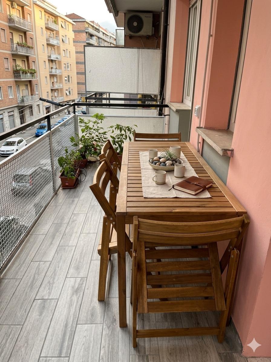 Balcone con veranda