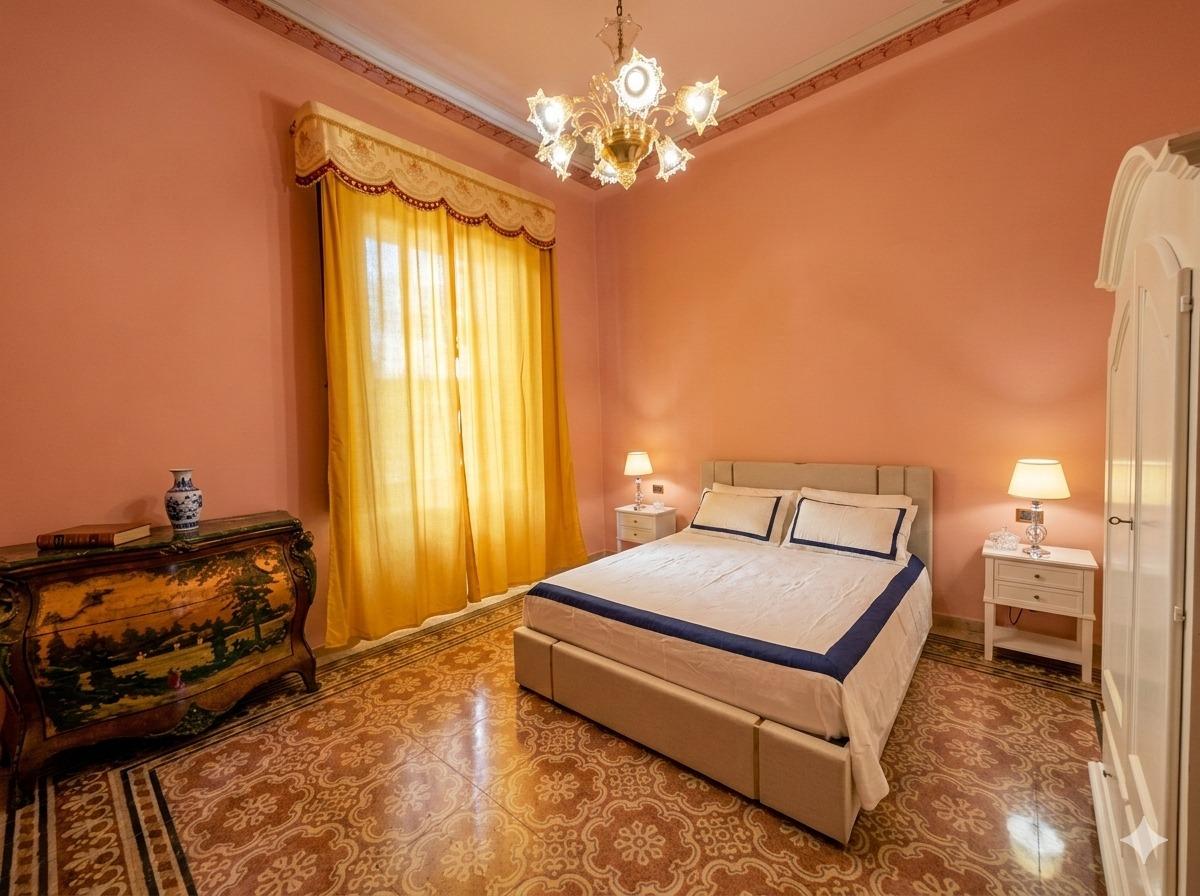 Scala che porta al piano superiore