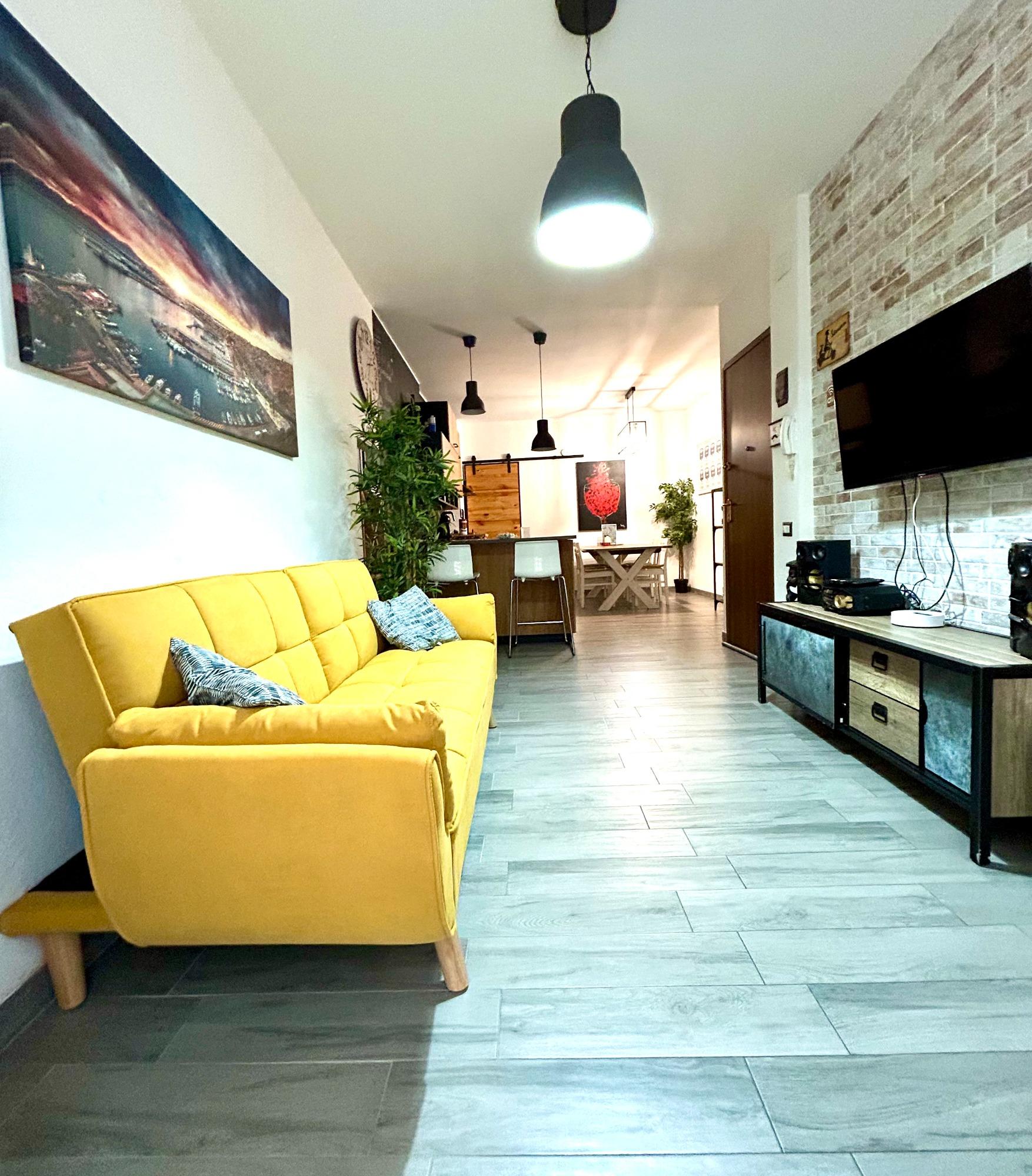 Vista Open Space soggiorno