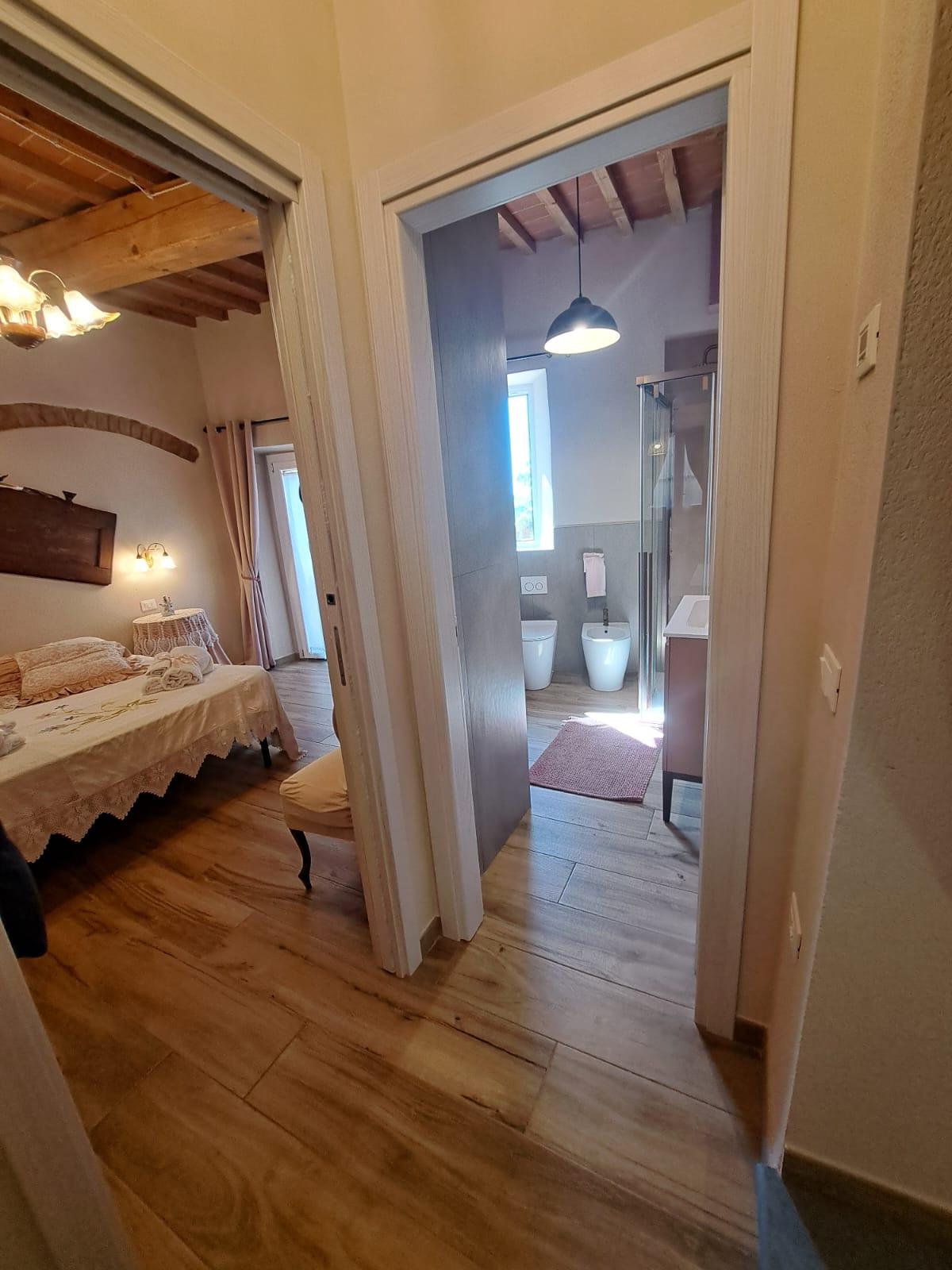 Disimpegno tra la zona notte e la zona giorno La Fornace di Francesca - Certaldo Alto