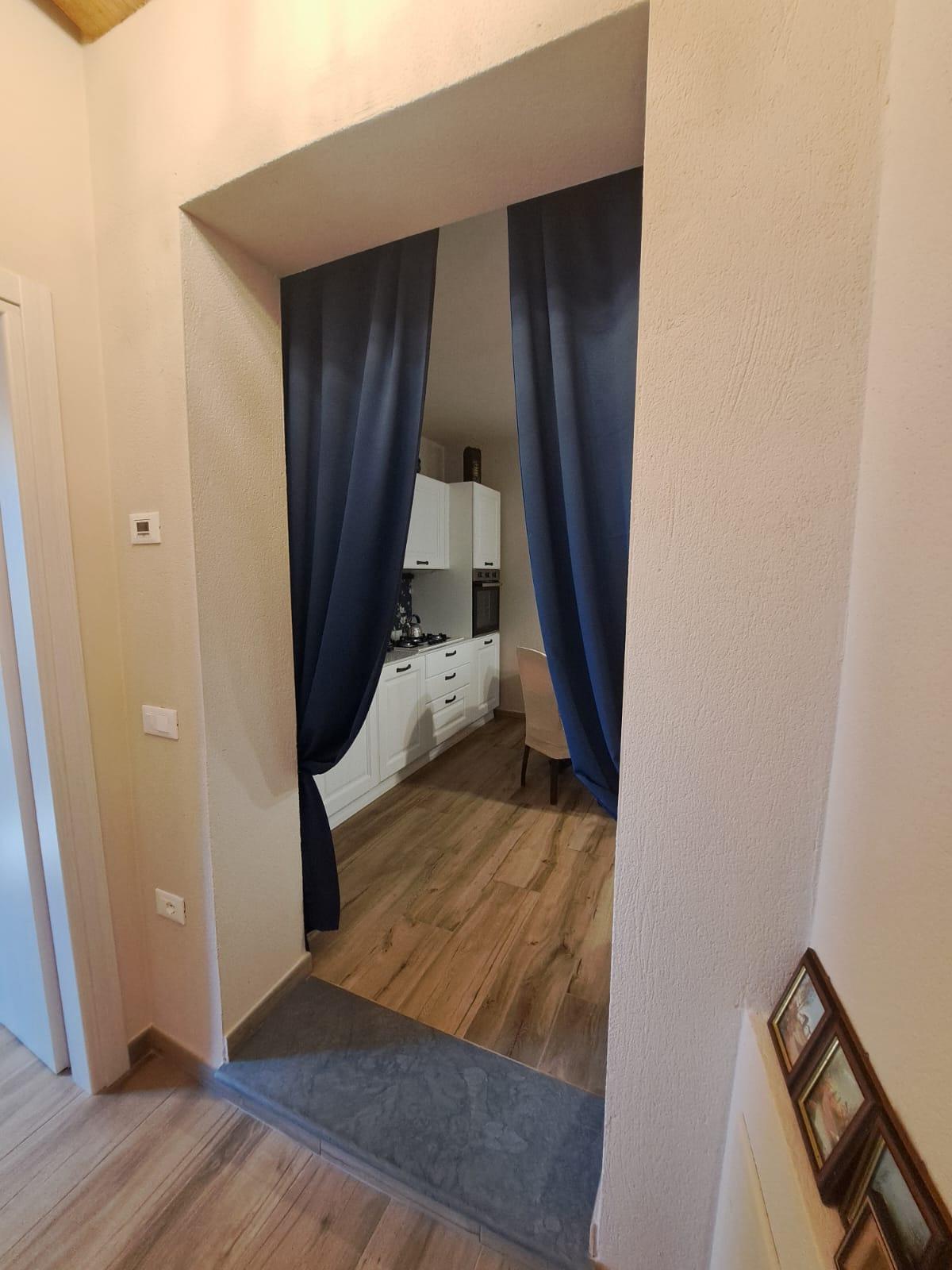 Vista della cucina dal disimpegno - La Fornace di Francesca in Certaldo Alto