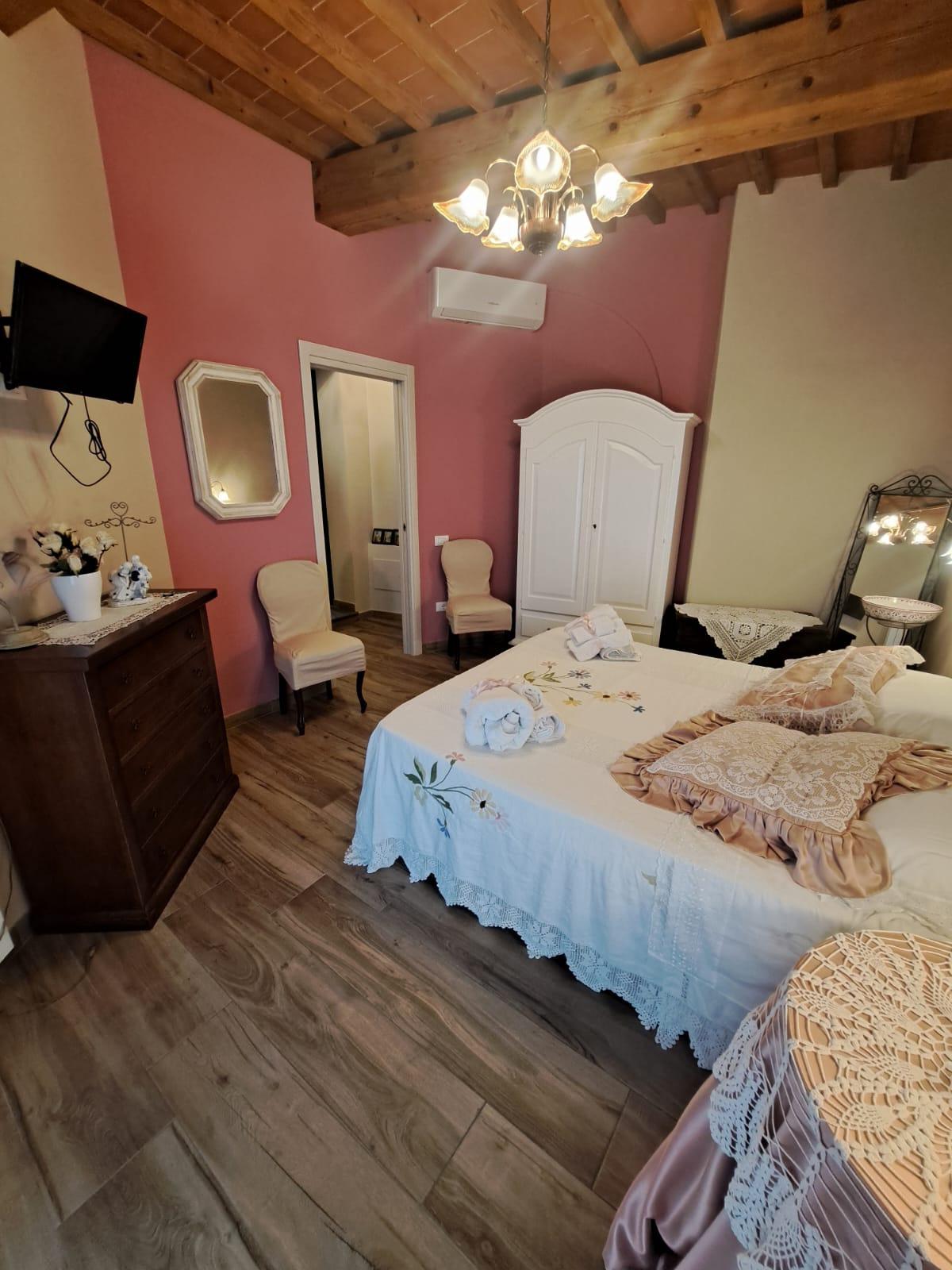 Camera matrimoniale nell'appartamento La Fornace di Francesca - Certaldo Alto