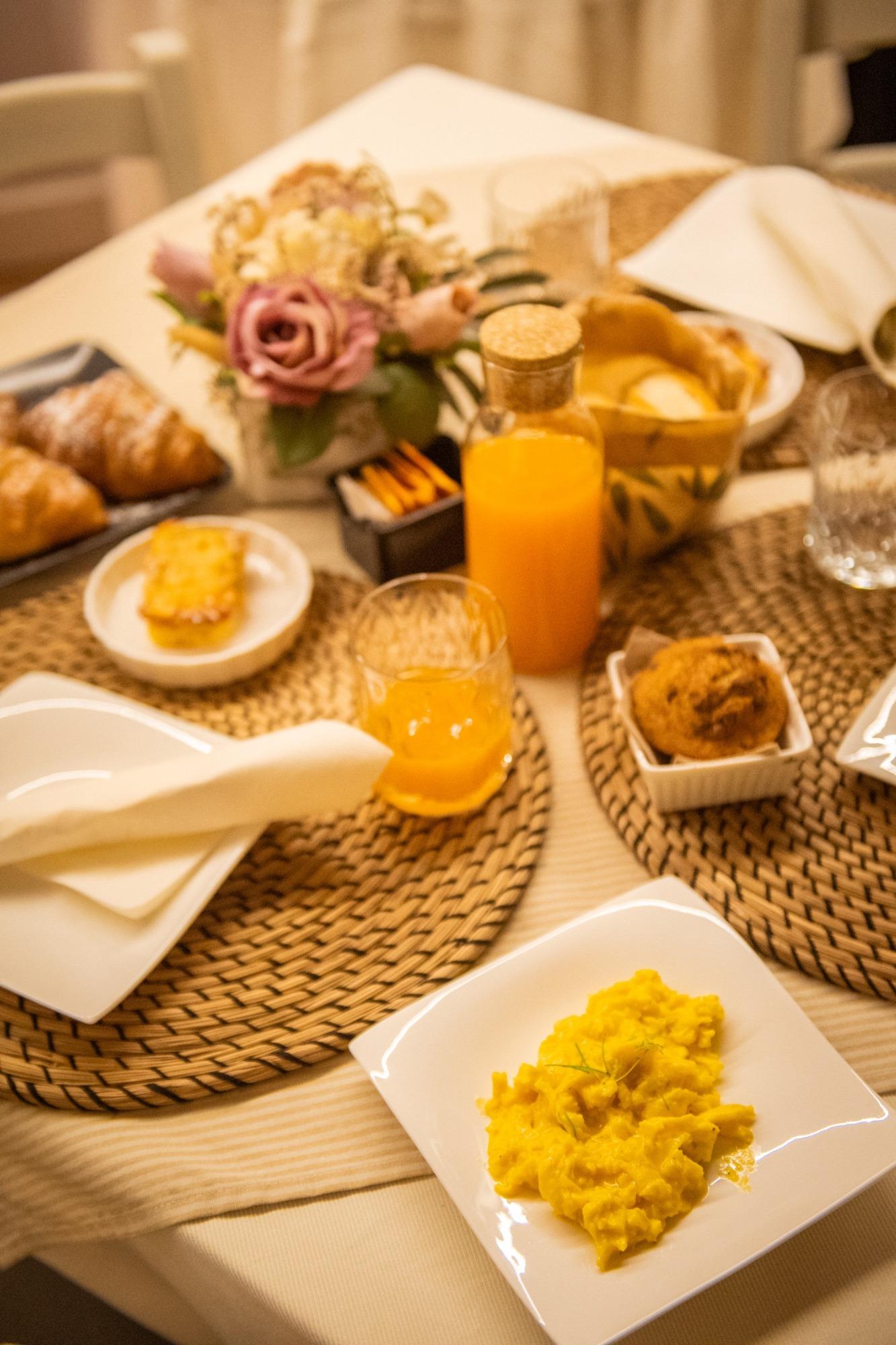 La colazione di AGRITURISMO DI CHARME ROCCA DI PIERLE