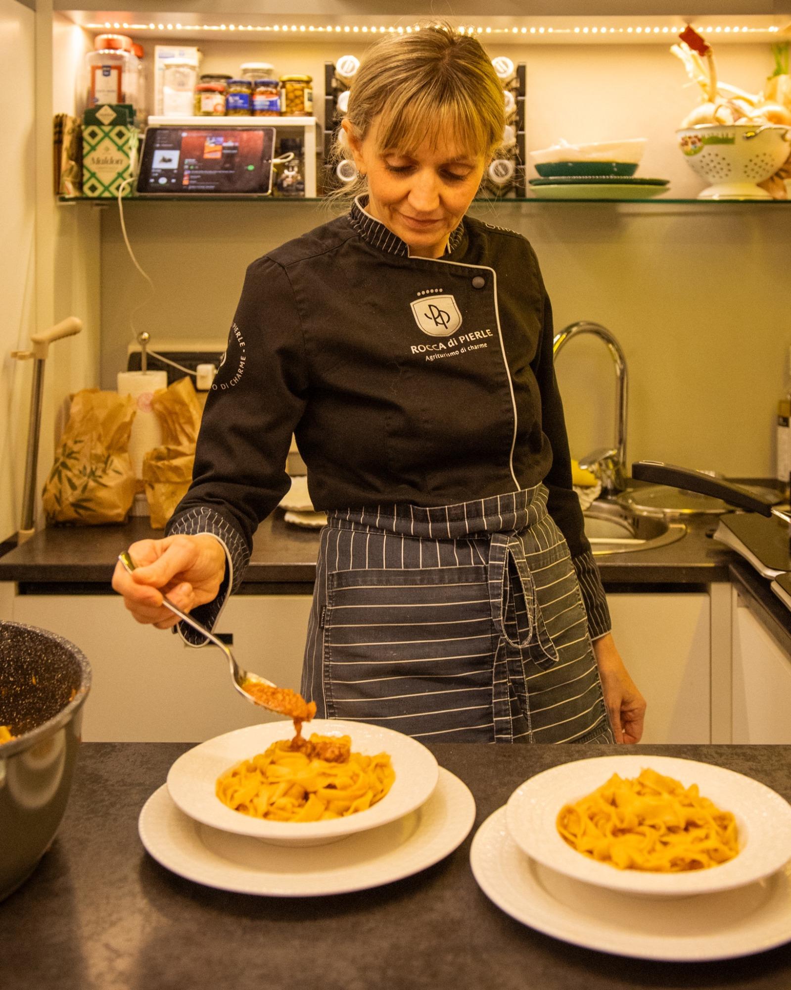Il ristorante di AGRITURISMO DI CHARME ROCCA DI PIERLE