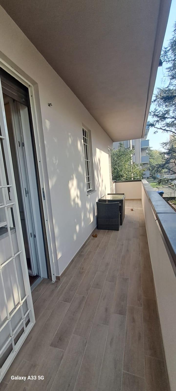 Balcone per una caffè all'aperto