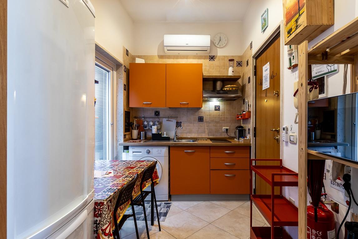 Soggiorno con cucina